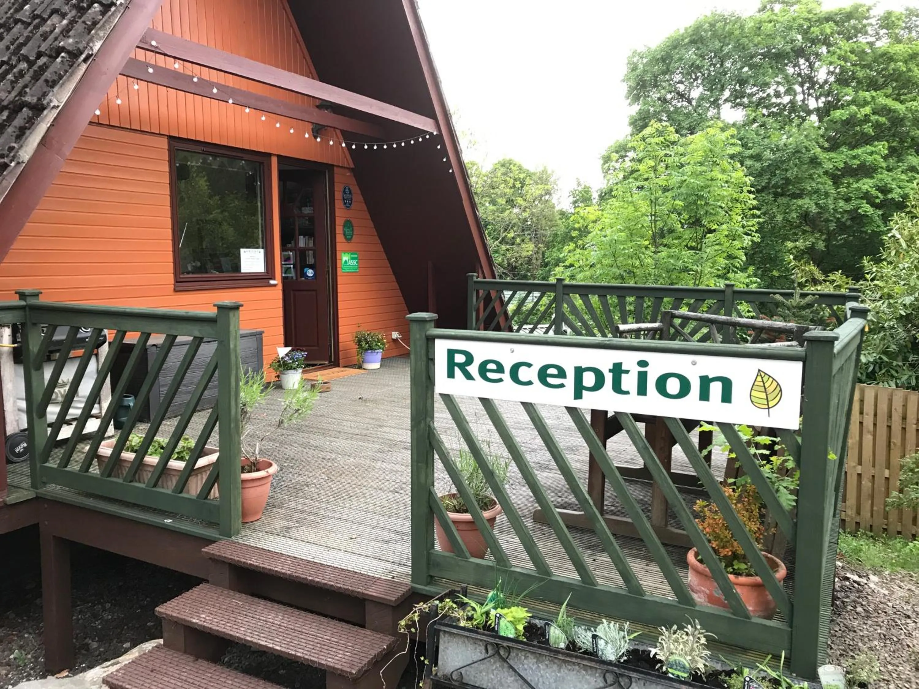 Facade/entrance in Ericht Holiday Lodges