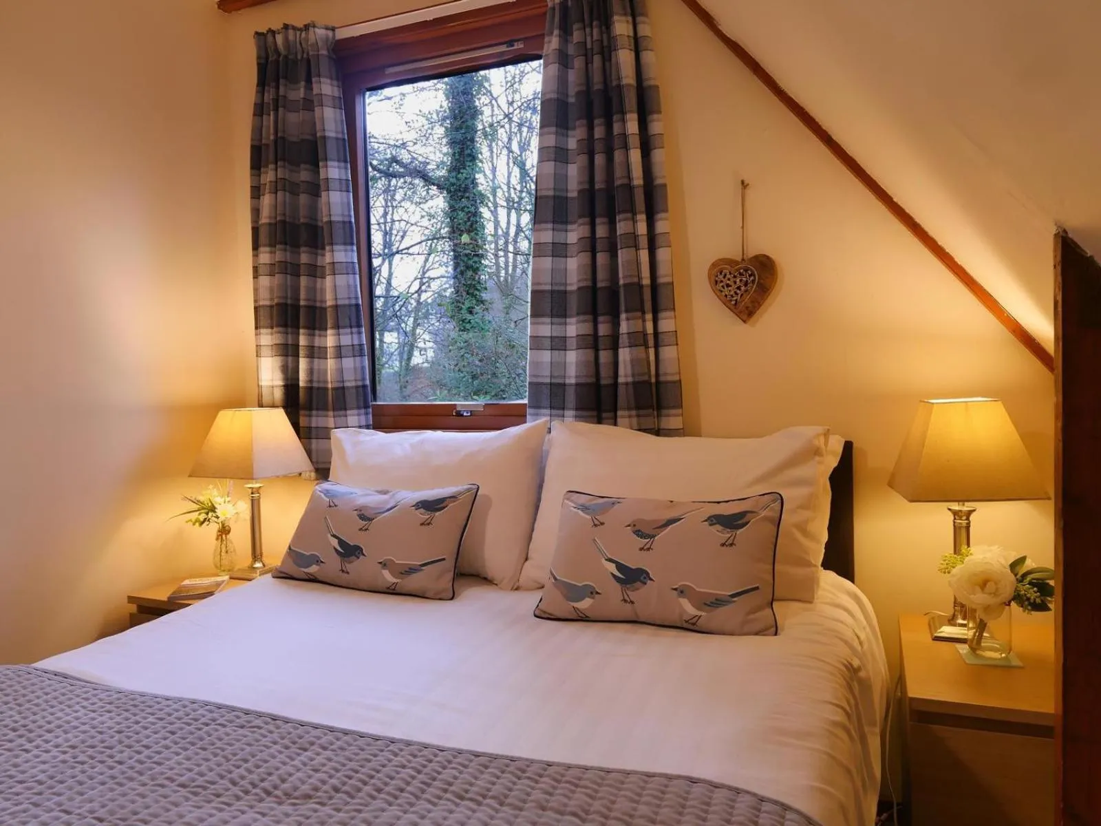 Bed in Ericht Holiday Lodges