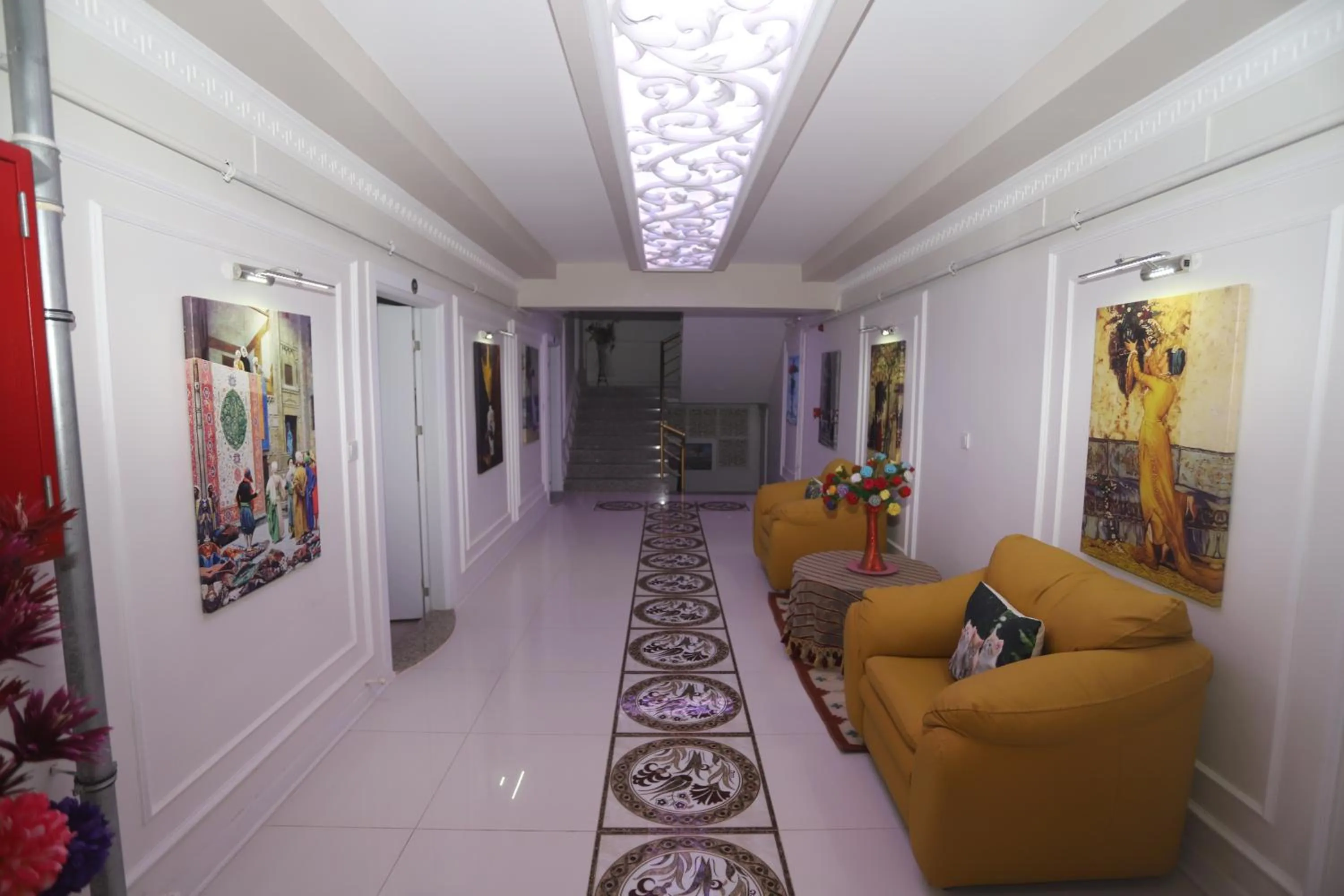 Seating area in Altınkum Otel Karasu