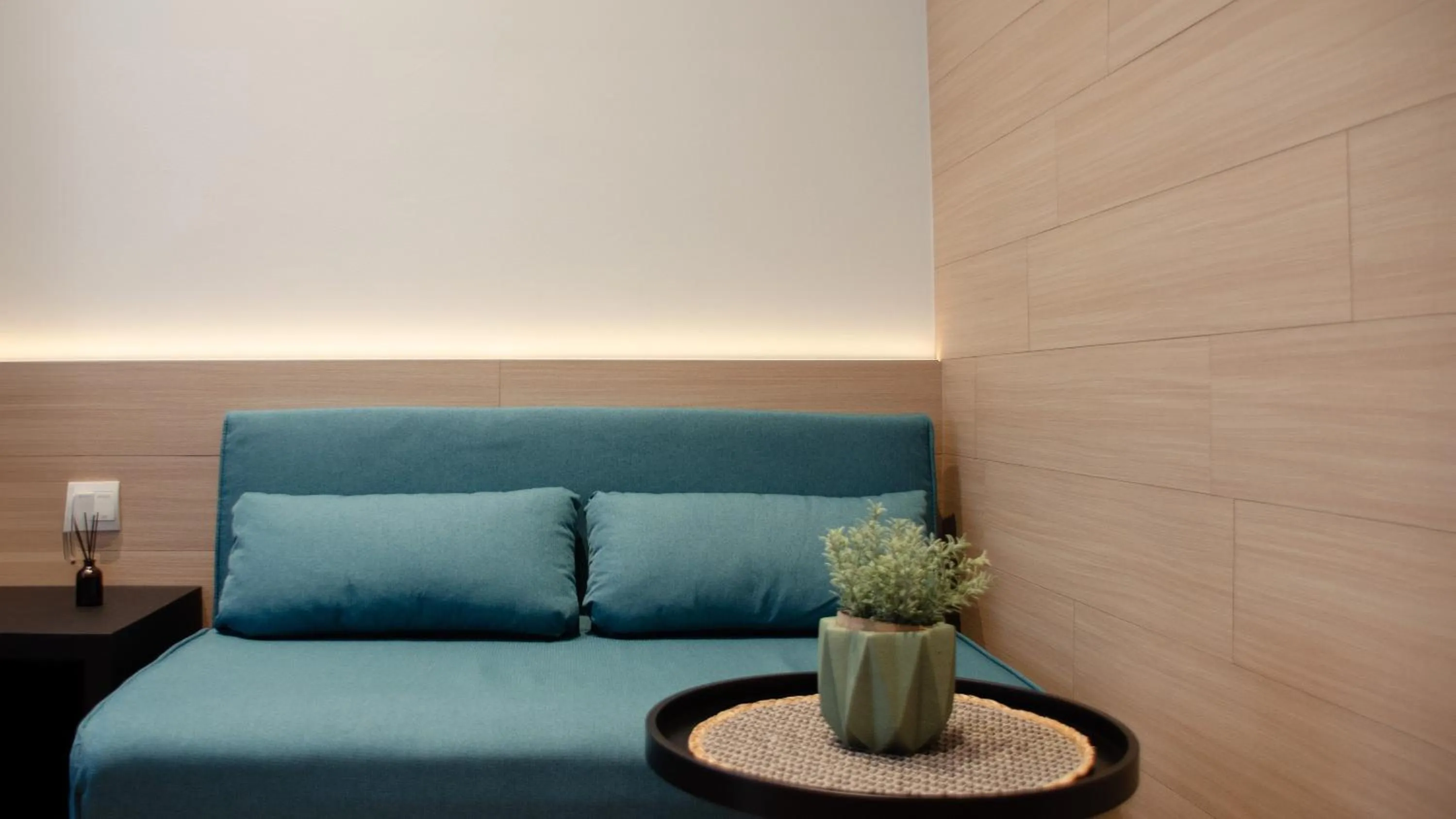 Living room in VicHaus Serviced Apartment