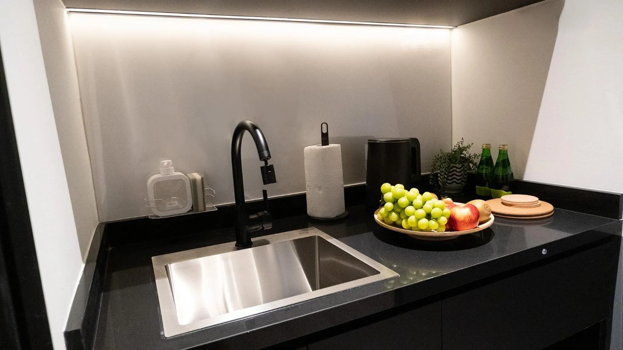 Kitchen or kitchenette in VicHaus Serviced Apartment