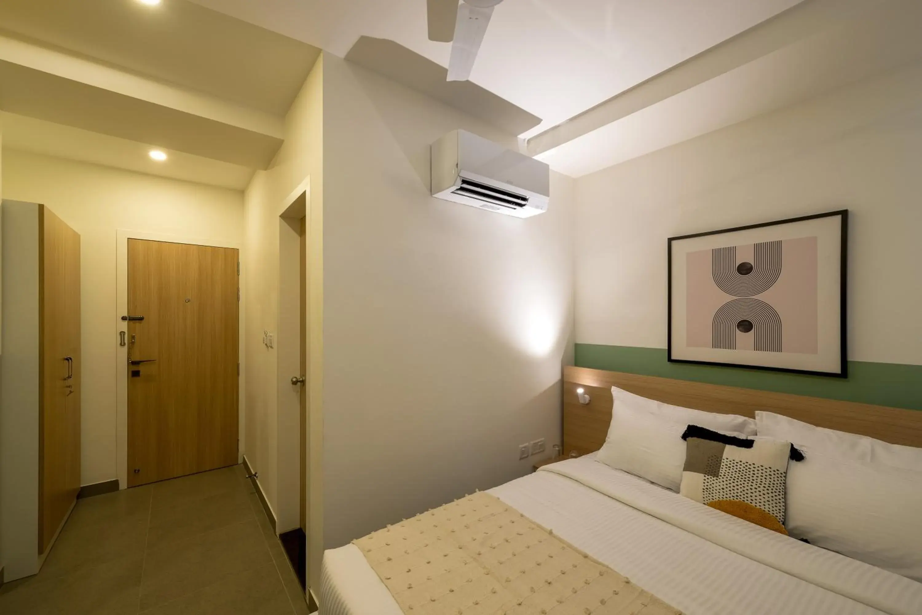 Bed in Olive Hotel JP Nagar by Embassy Group Bed in Olive Hotel JP Nagar by Embassy Group