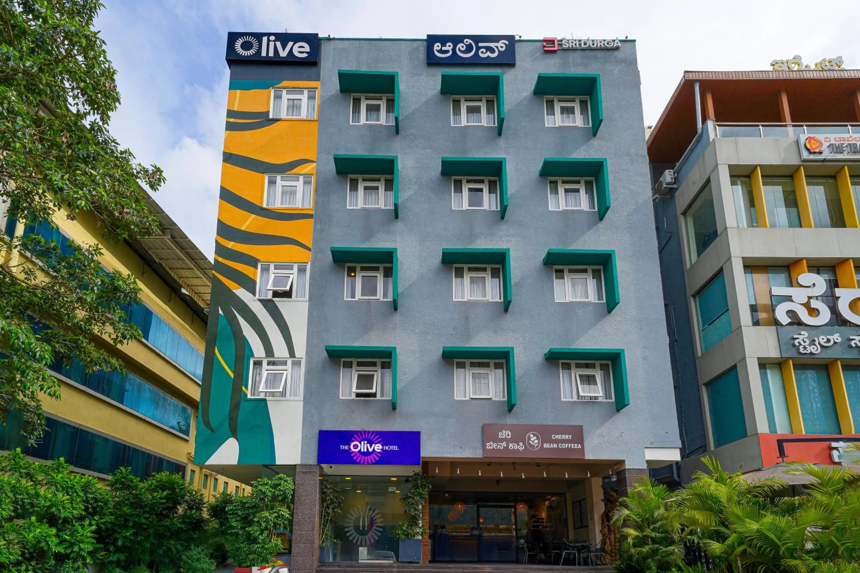Property building in Olive Hotel JP Nagar by Embassy Group