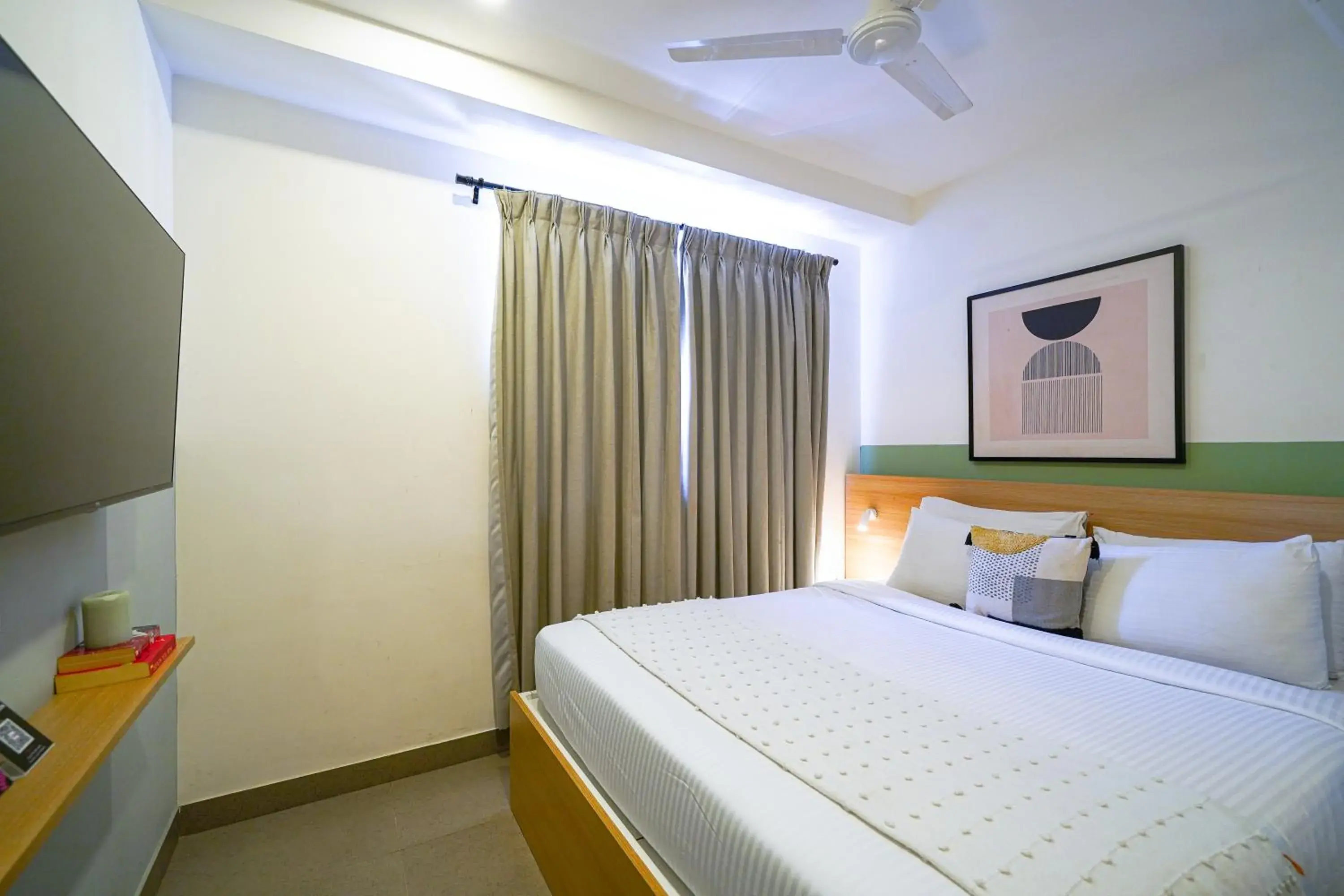 Bed in Olive Hotel JP Nagar by Embassy Group Bed in Olive Hotel JP Nagar by Embassy Group