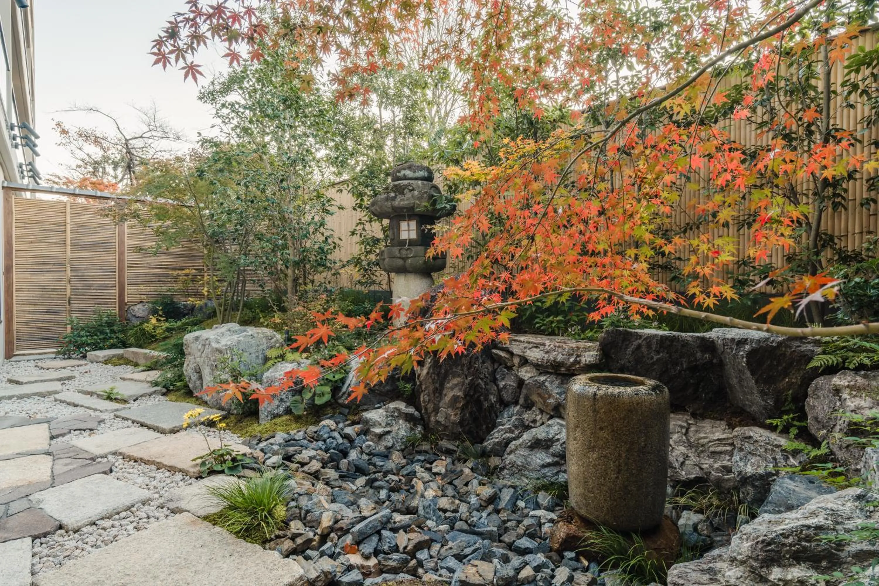 Garden in Six Senses Kyoto