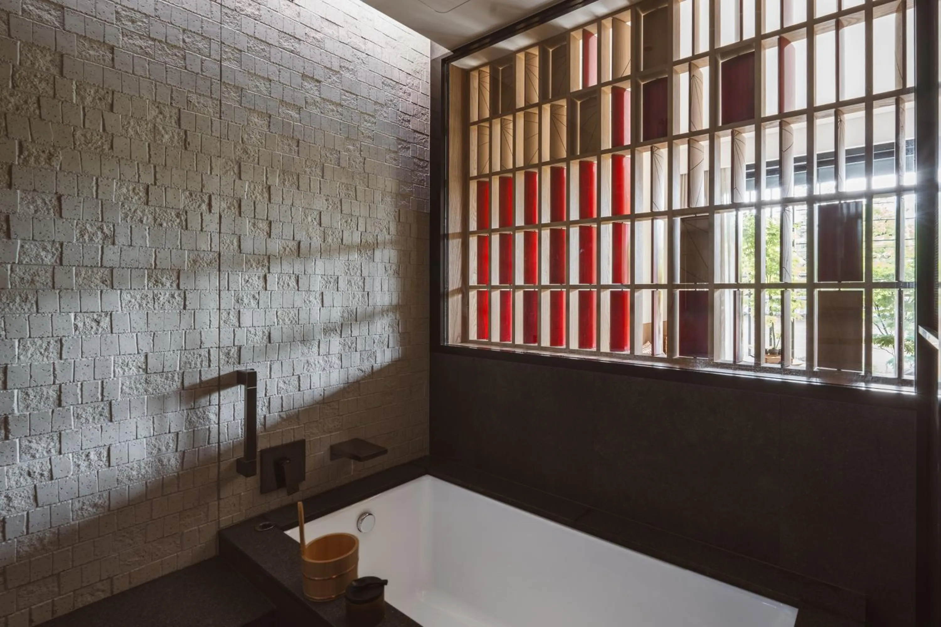 Toilet, Bed in Six Senses Kyoto