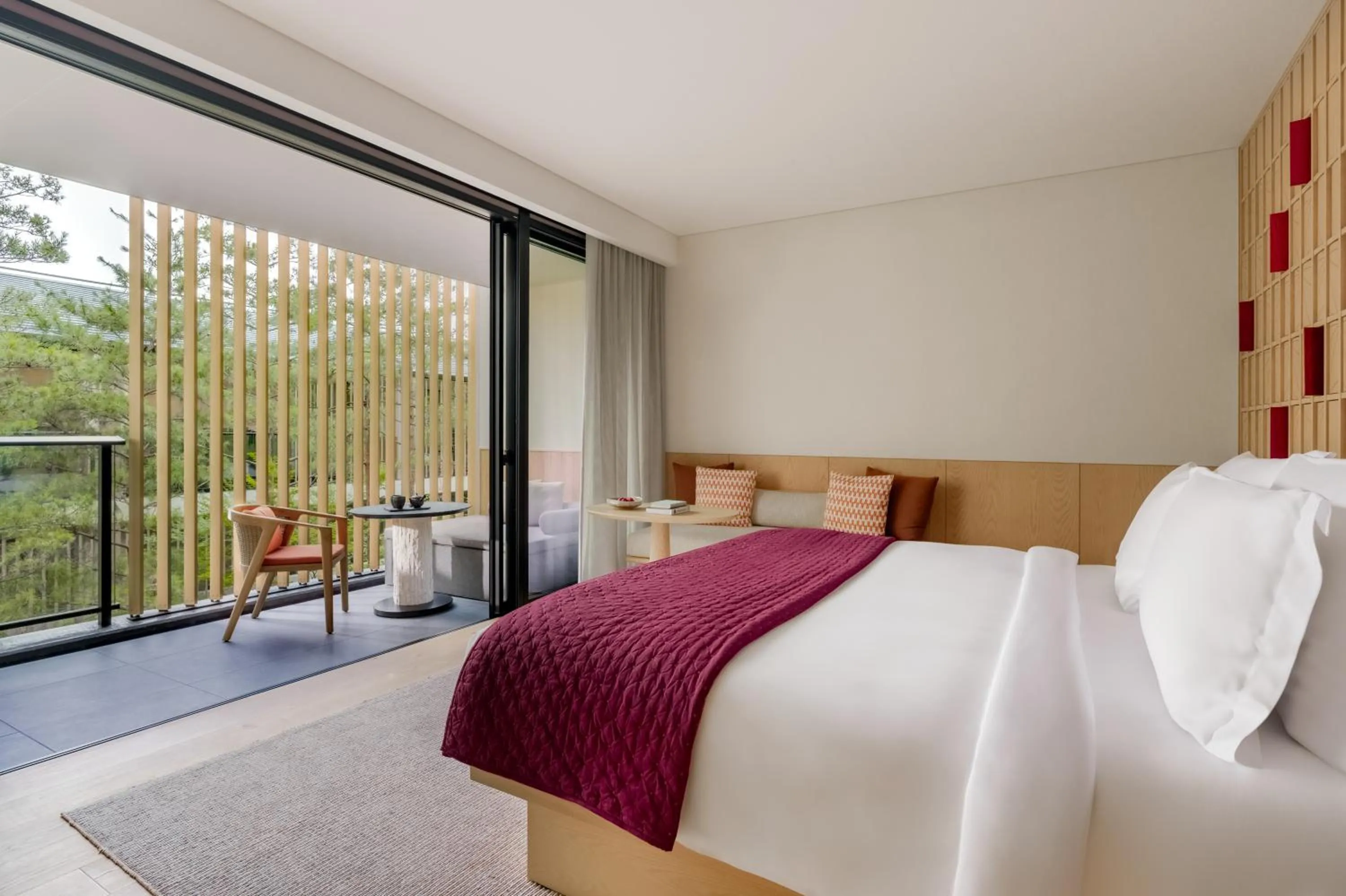 Bedroom, Bed in Six Senses Kyoto