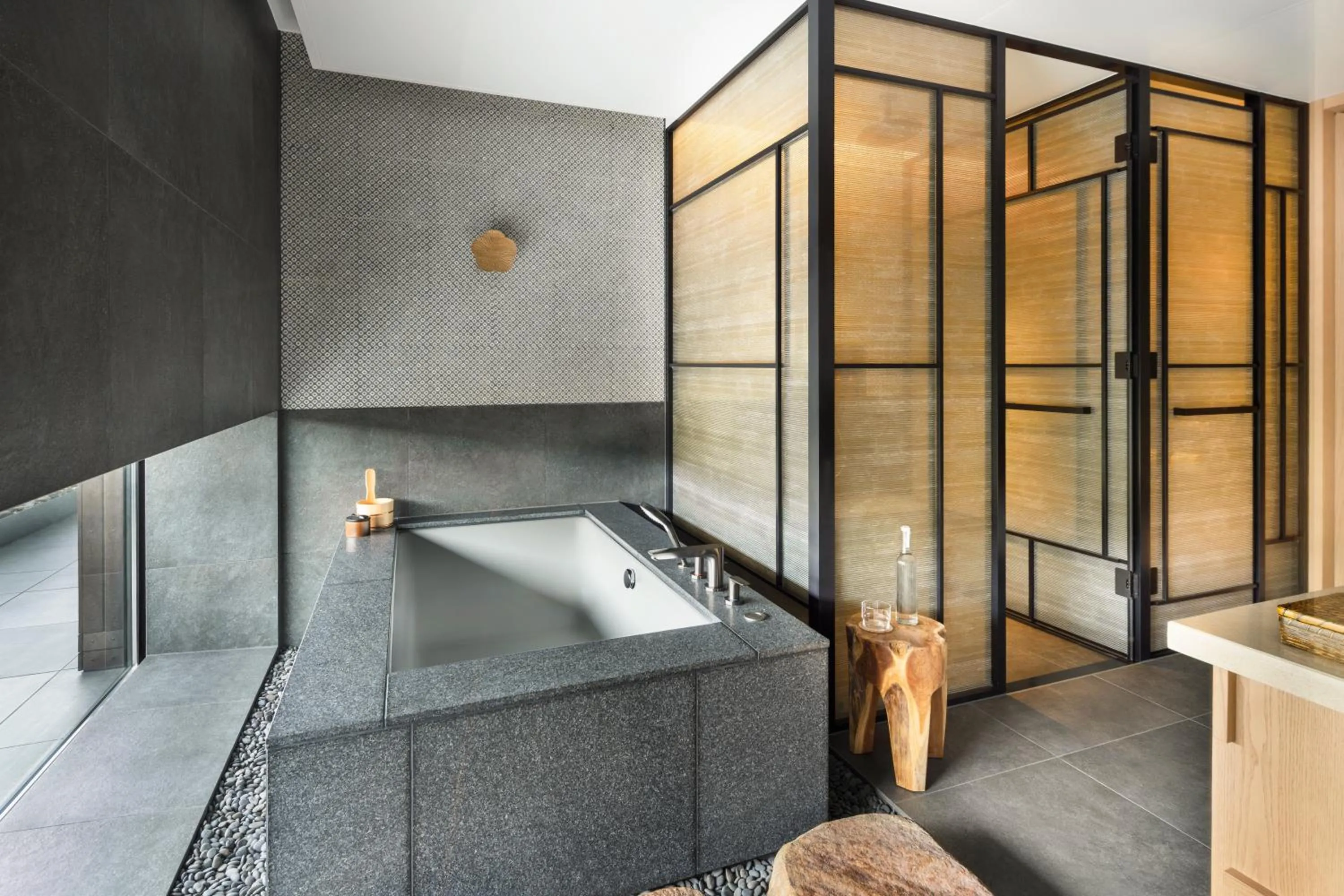 Hot Tub in Six Senses Kyoto