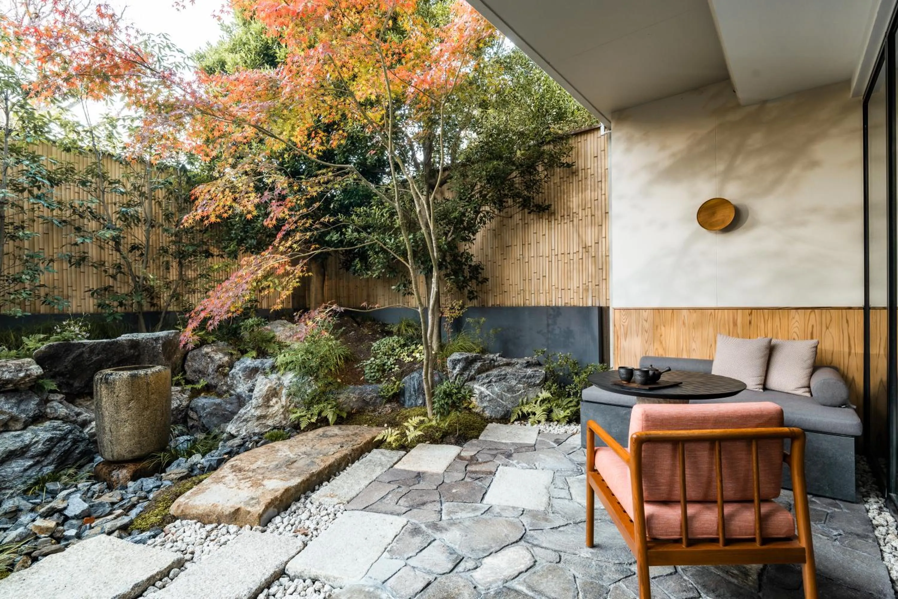 Garden in Six Senses Kyoto