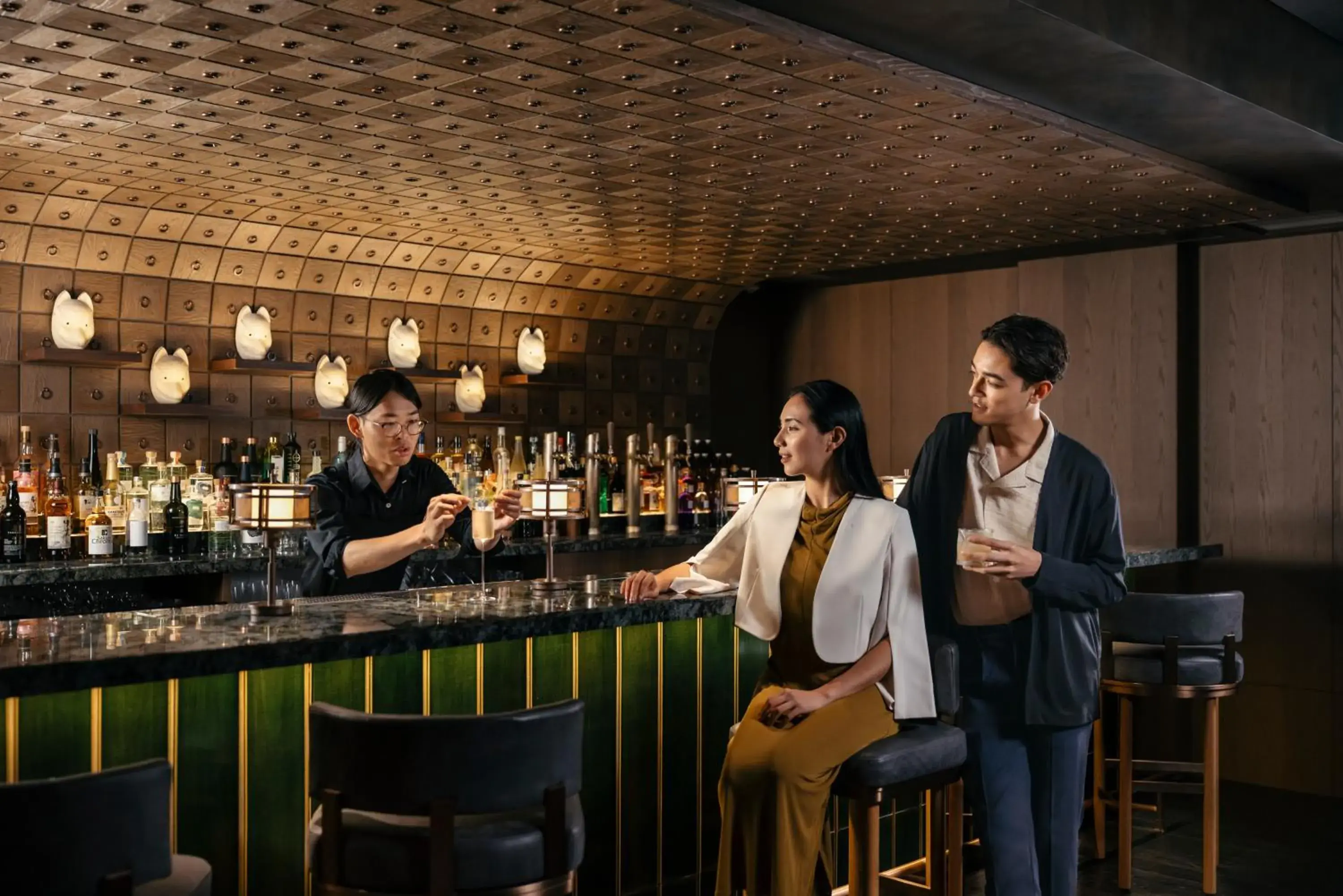 Lounge or bar in Six Senses Kyoto Lounge or bar in Six Senses Kyoto