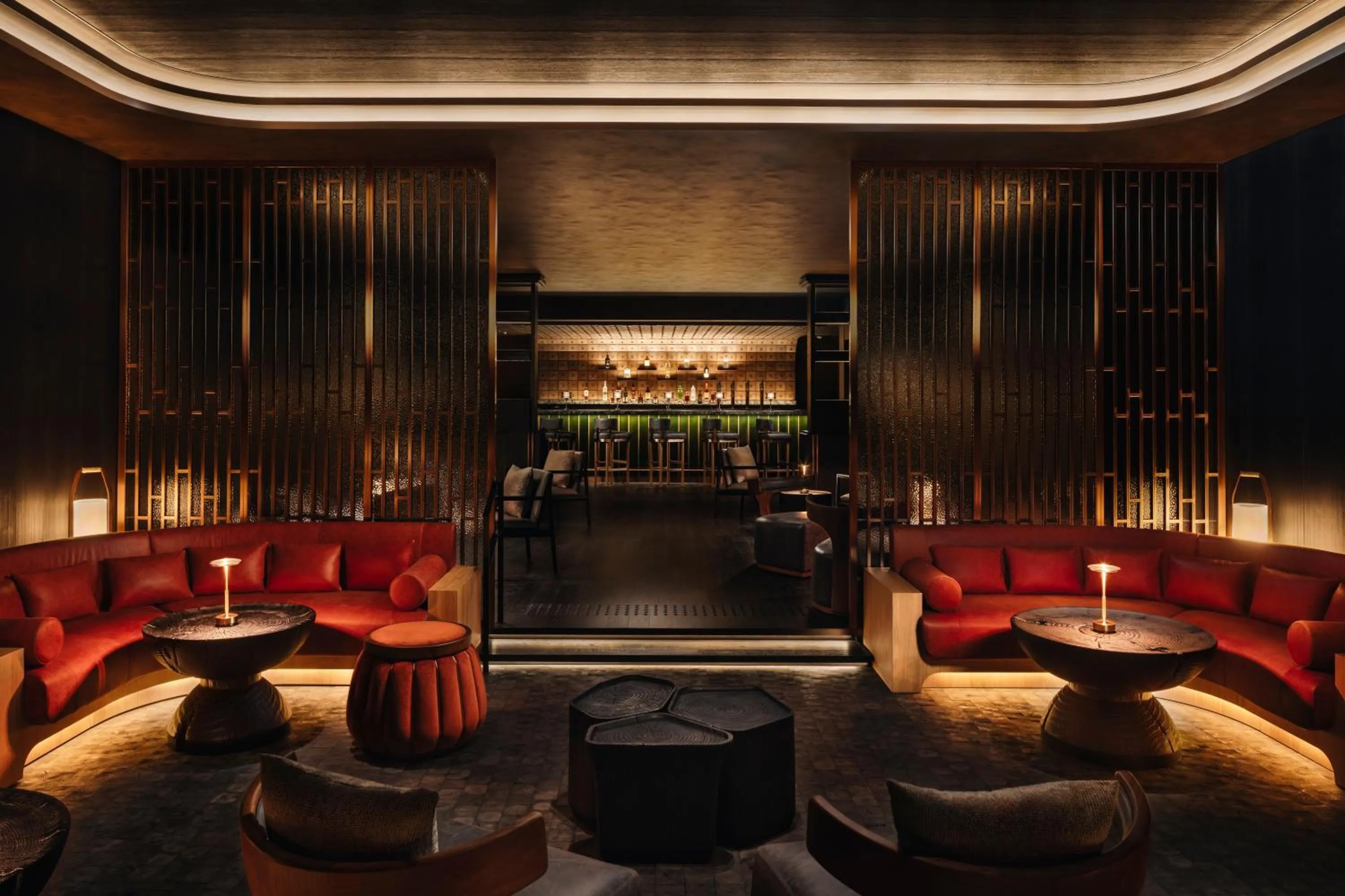 Lounge or bar in Six Senses Kyoto