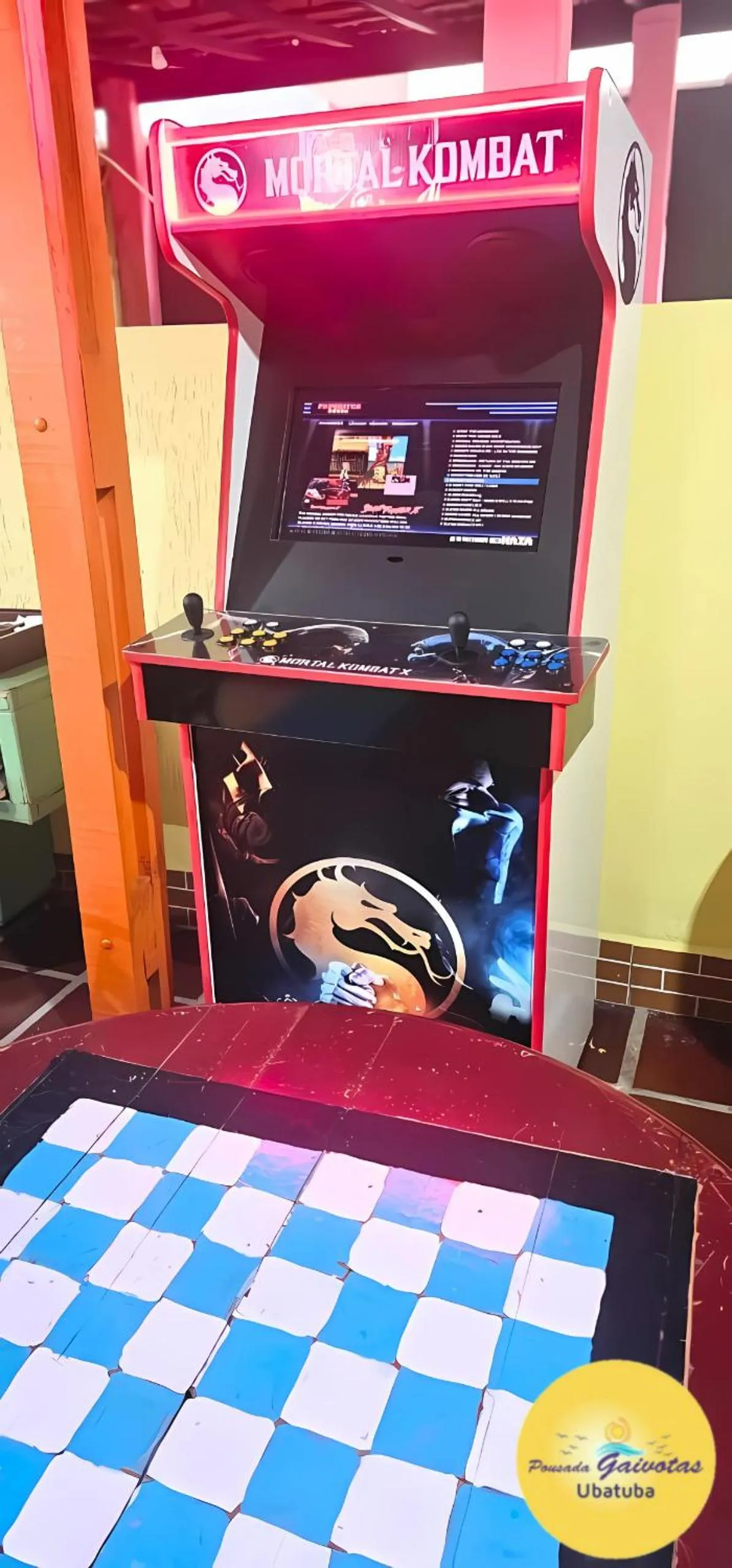 Game Room in Pousada Gaivotas de Maranduba