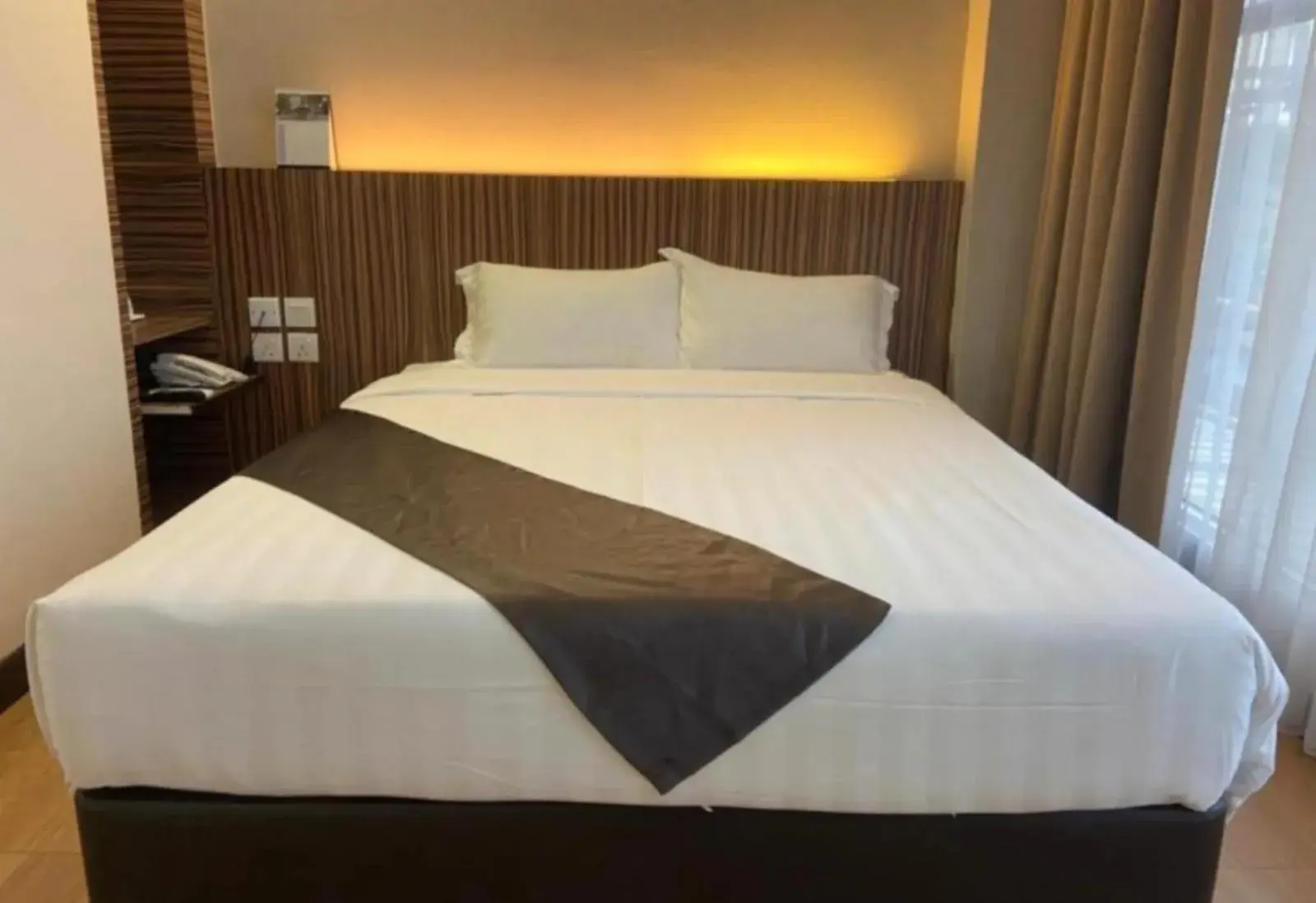 Bed in Hotel EzzyHome Kebun Teh Bed in Hotel EzzyHome Kebun Teh