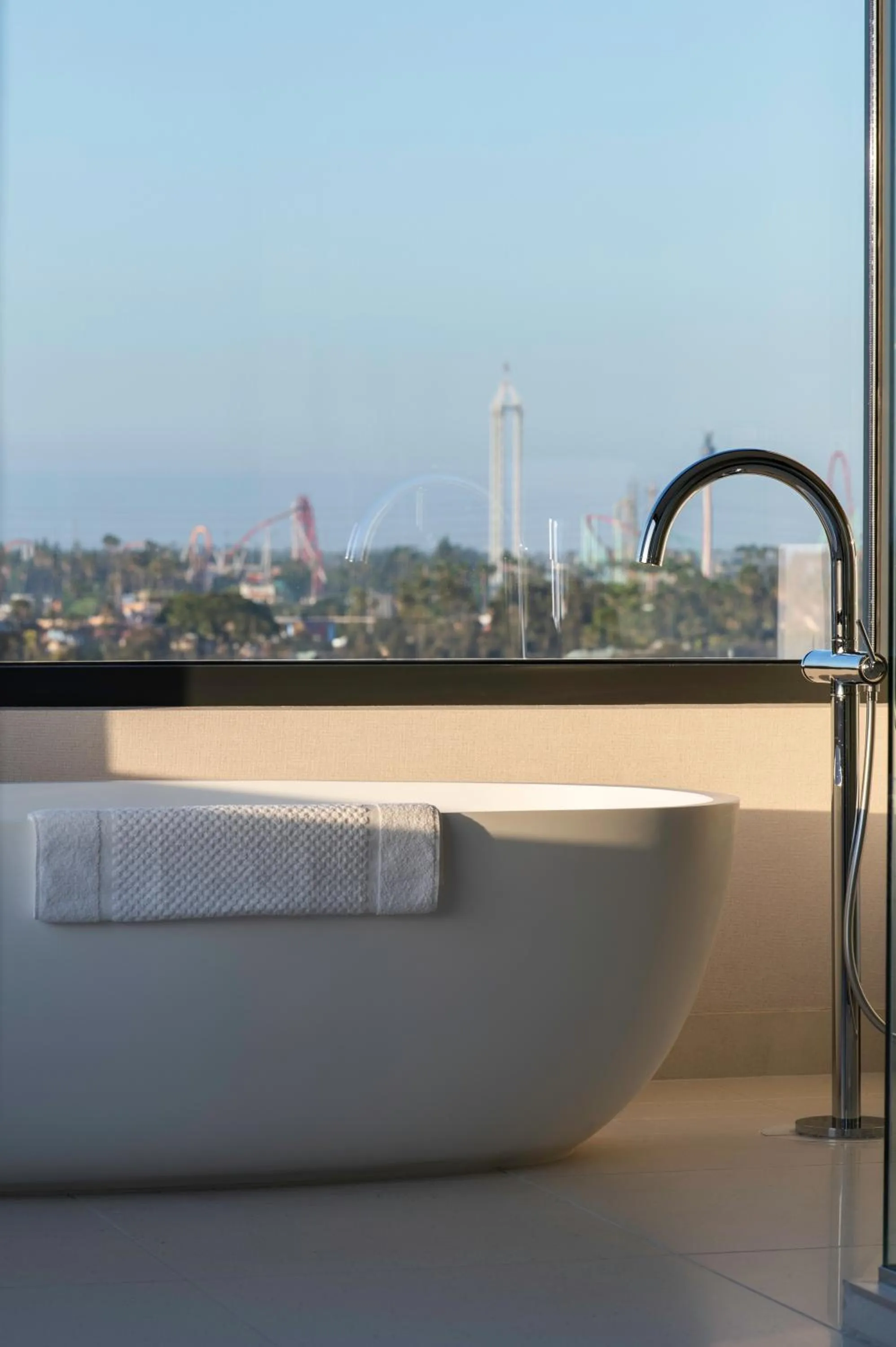 Bathroom in Hilton Buena Park Anaheim