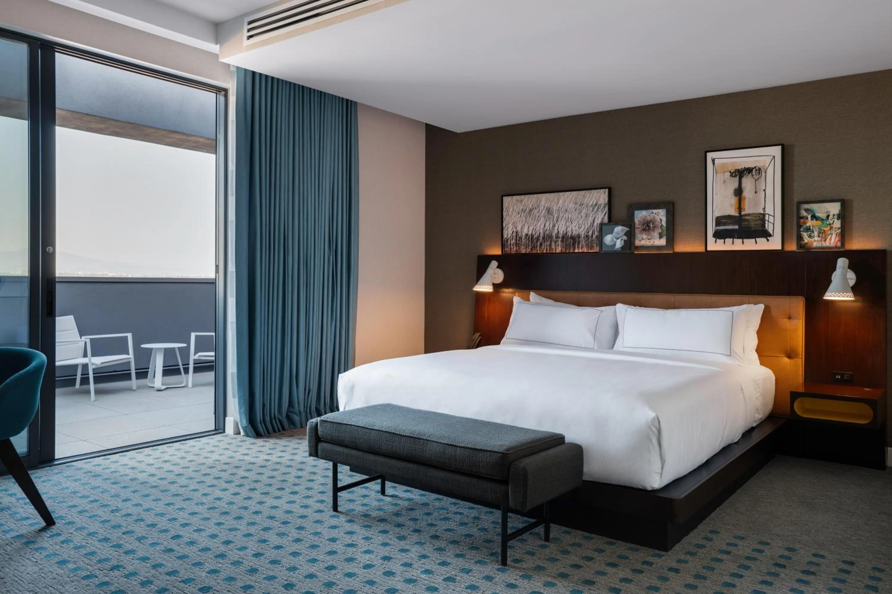 Bedroom, Bed in Hilton Buena Park Anaheim