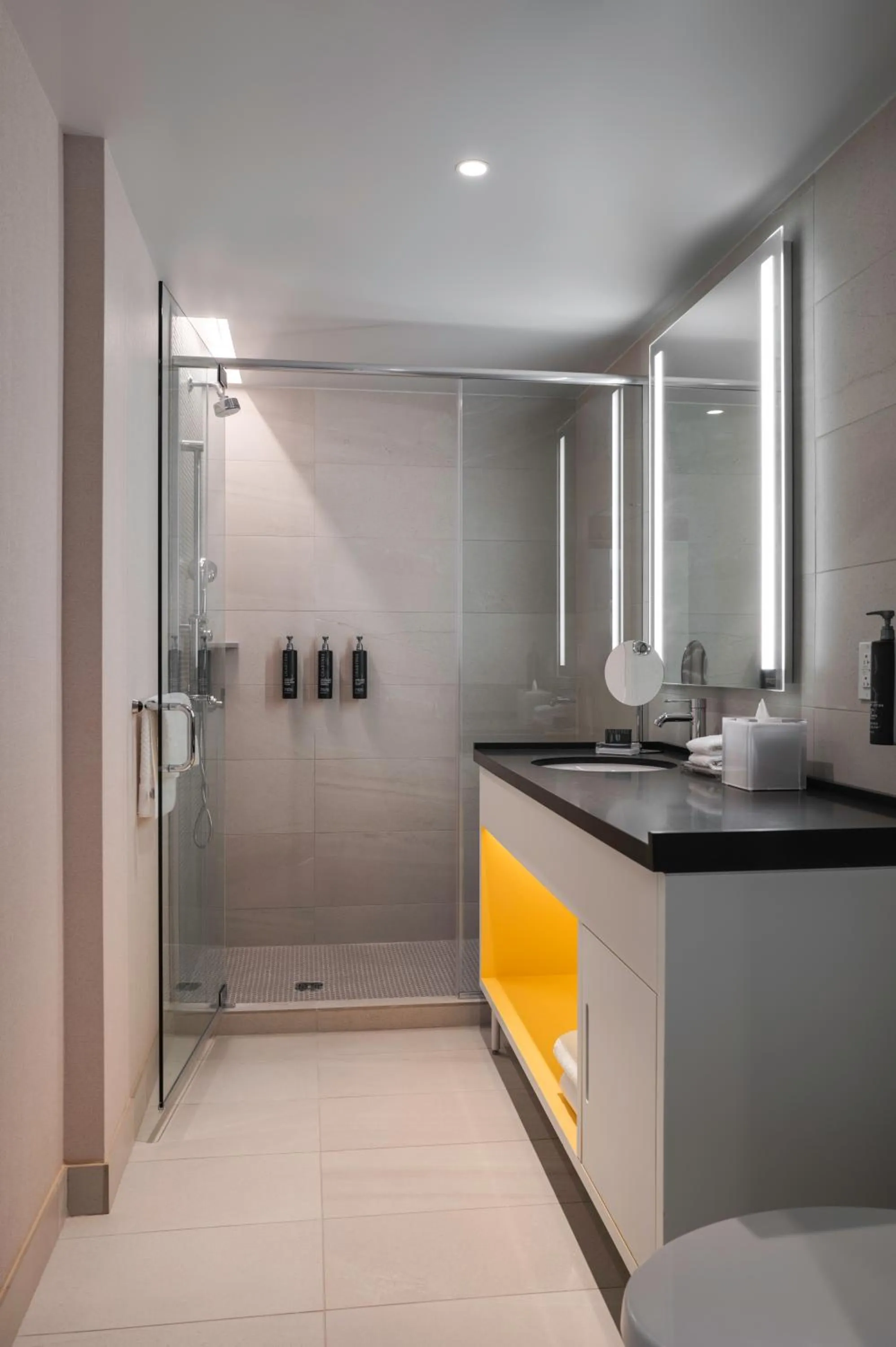 Bathroom in Hilton Buena Park Anaheim