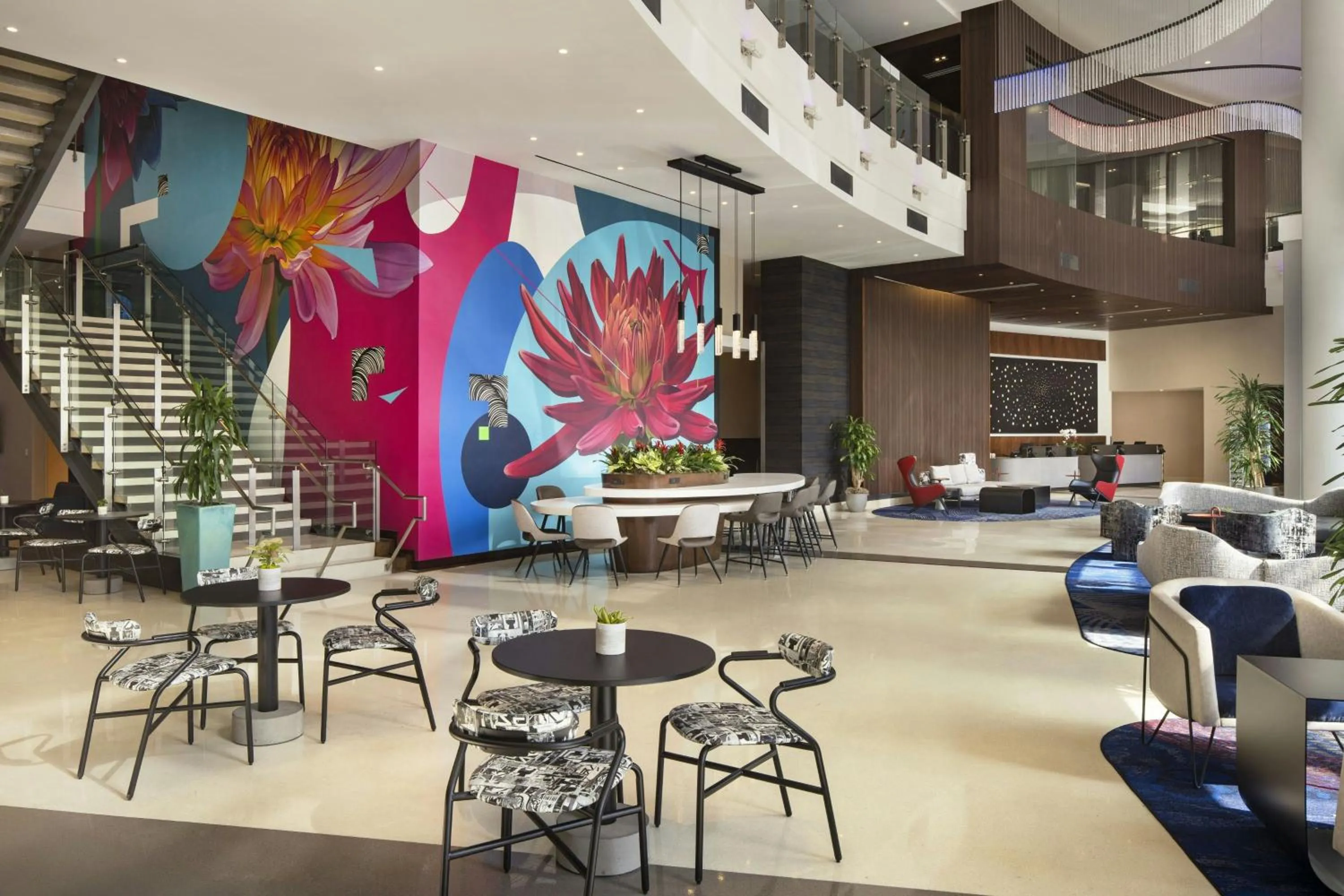Lobby or reception in Residence Inn by Marriott Los Angeles L.A. LIVE