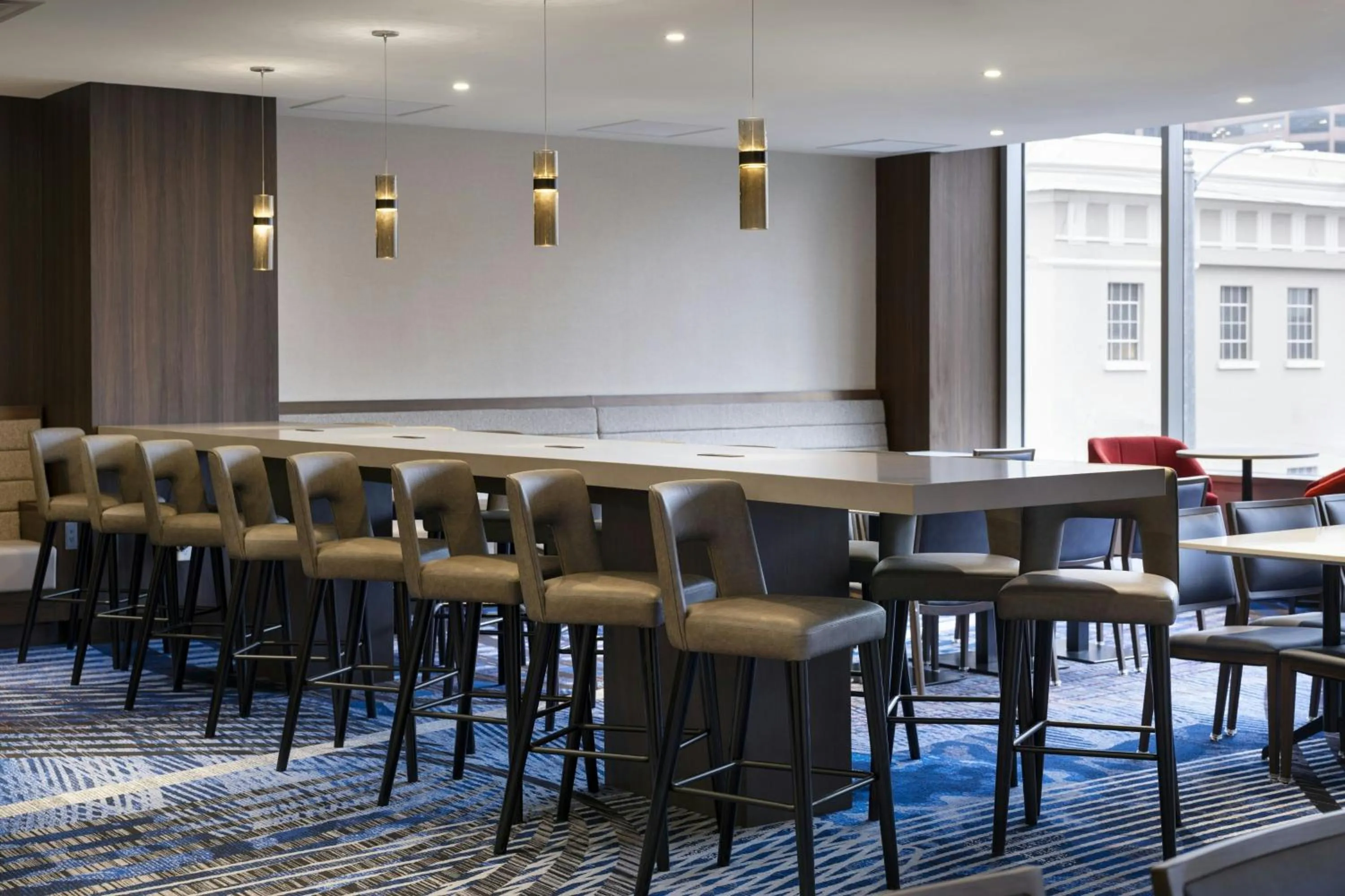 Lounge or bar in Residence Inn by Marriott Los Angeles L.A. LIVE