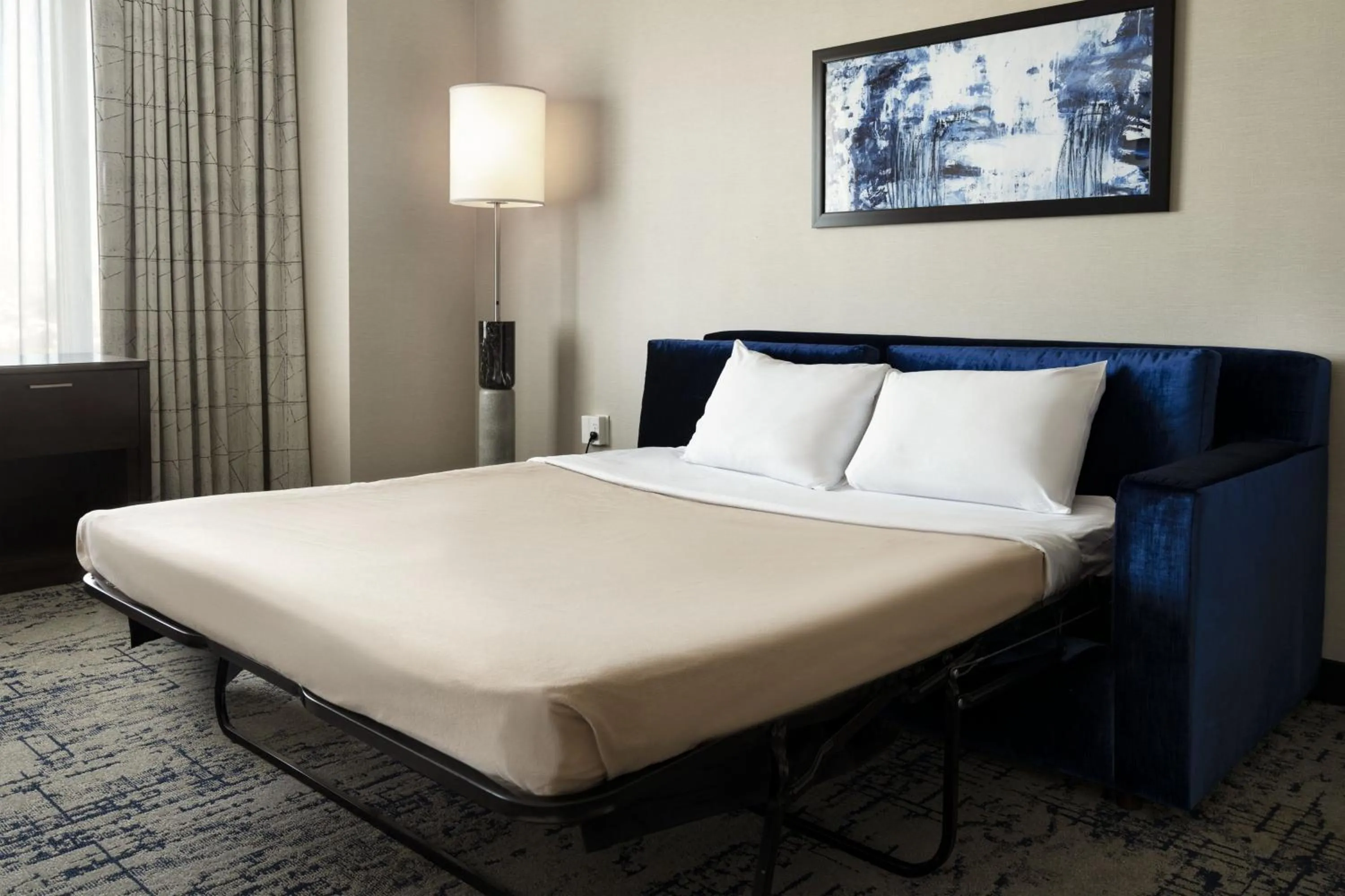 Bedroom, Bed in Residence Inn by Marriott Los Angeles L.A. LIVE