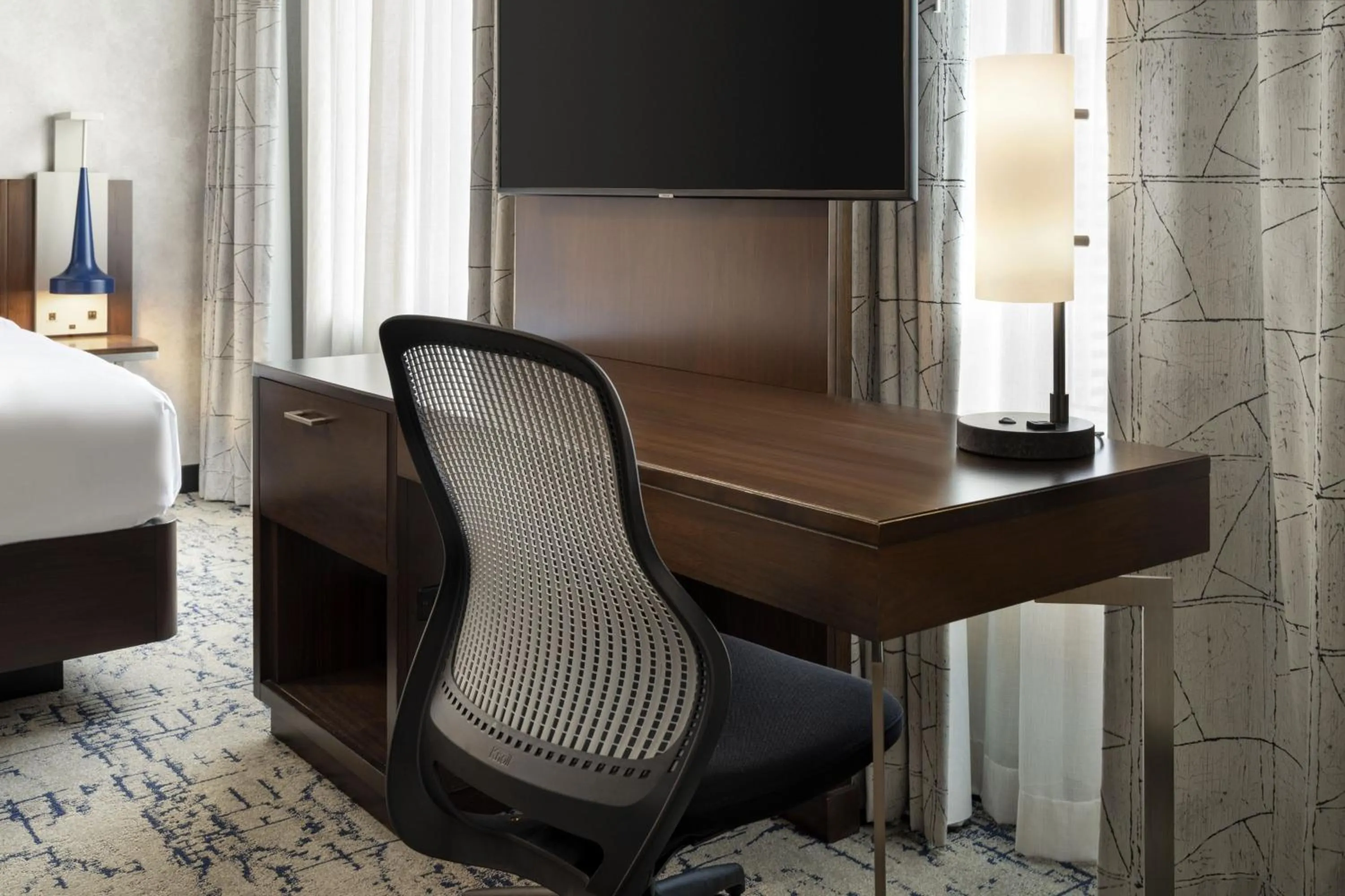 Bedroom, Bed in Residence Inn by Marriott Los Angeles L.A. LIVE