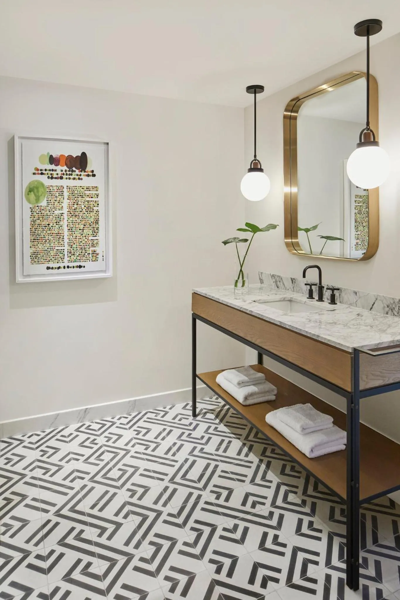 Bathroom in Kimpton Virgilio Polanco by IHG