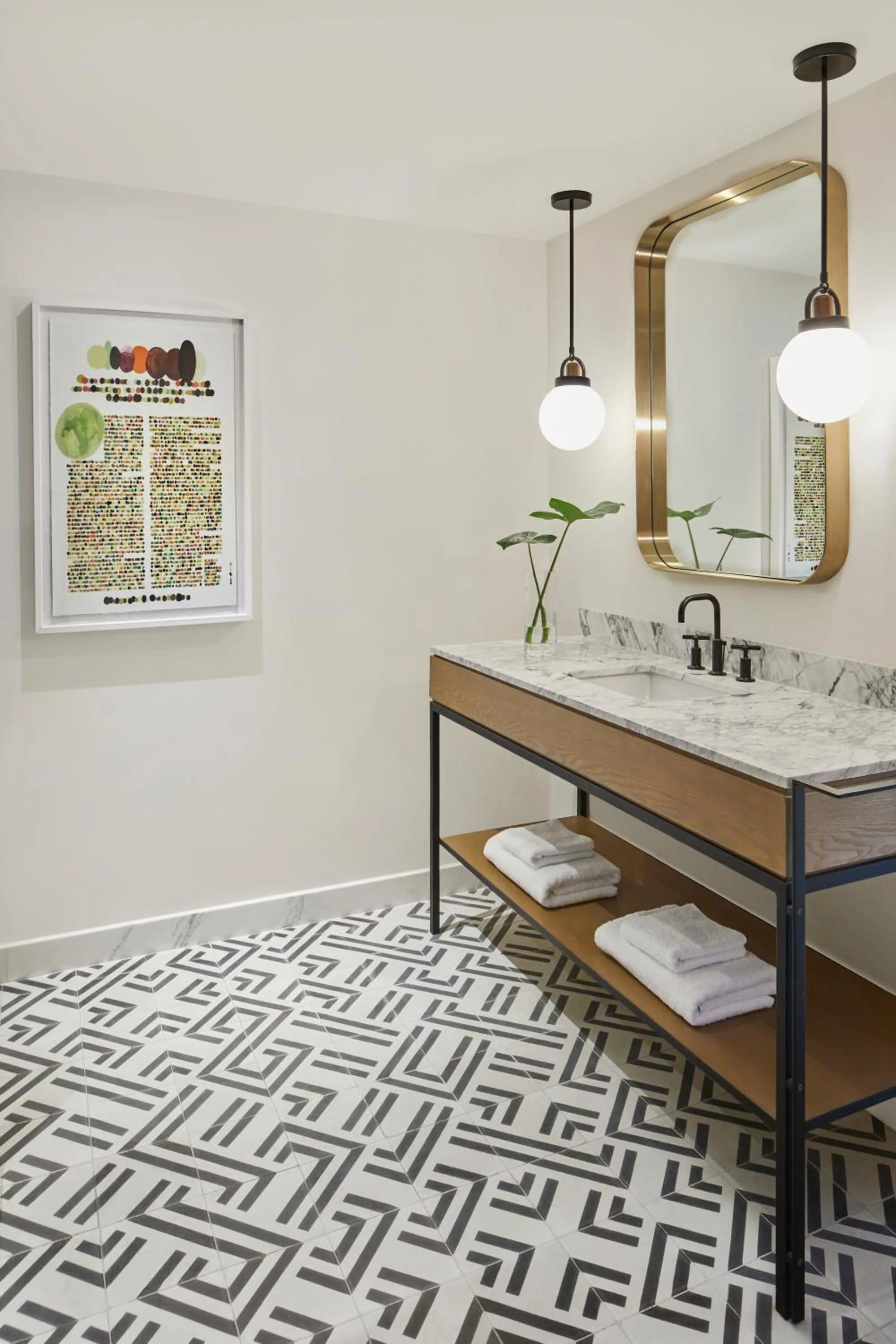 Bathroom in Kimpton Virgilio Polanco by IHG