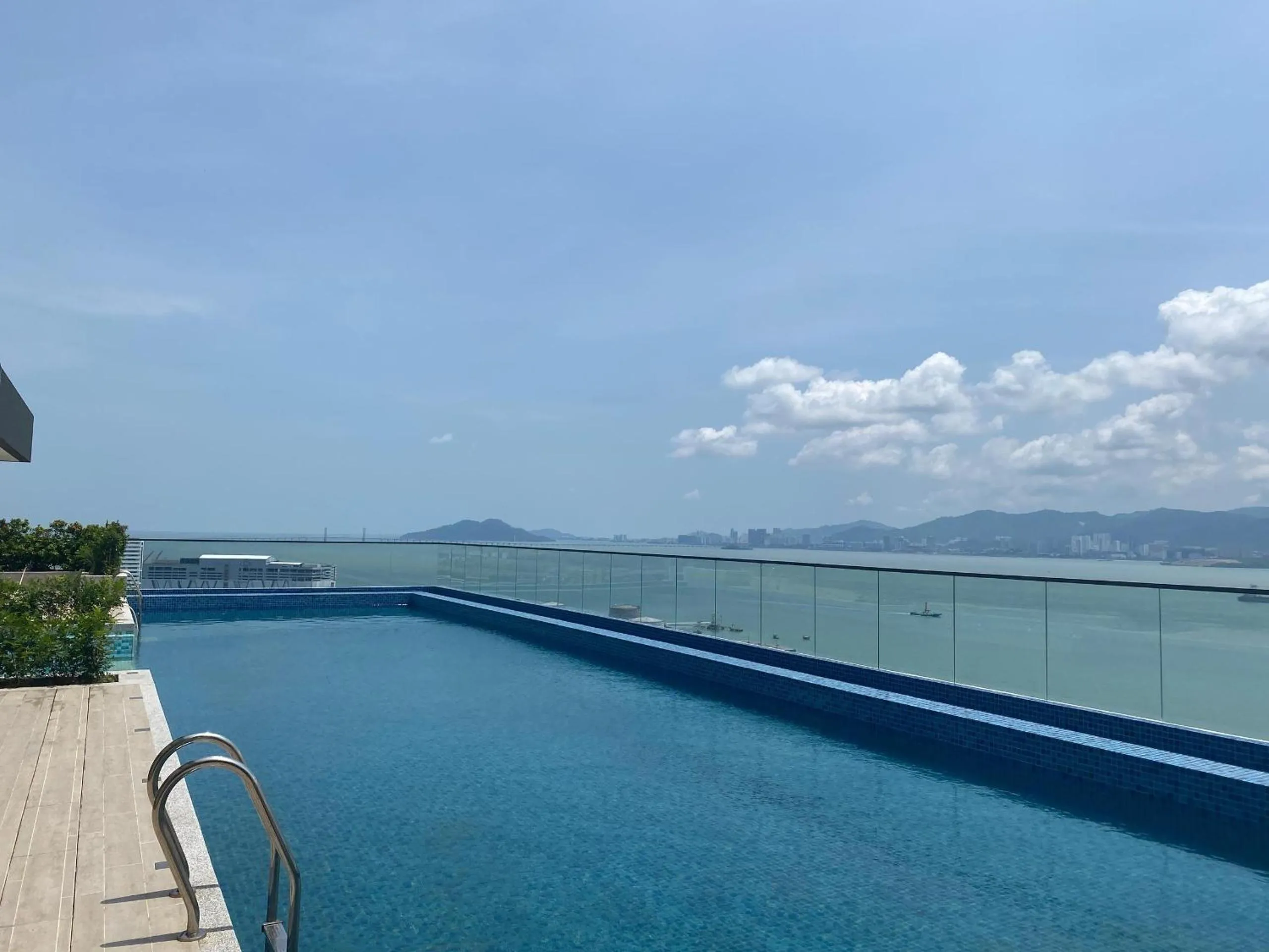 Swimming pool in Crowne Plaza Penang Straits City by IHG