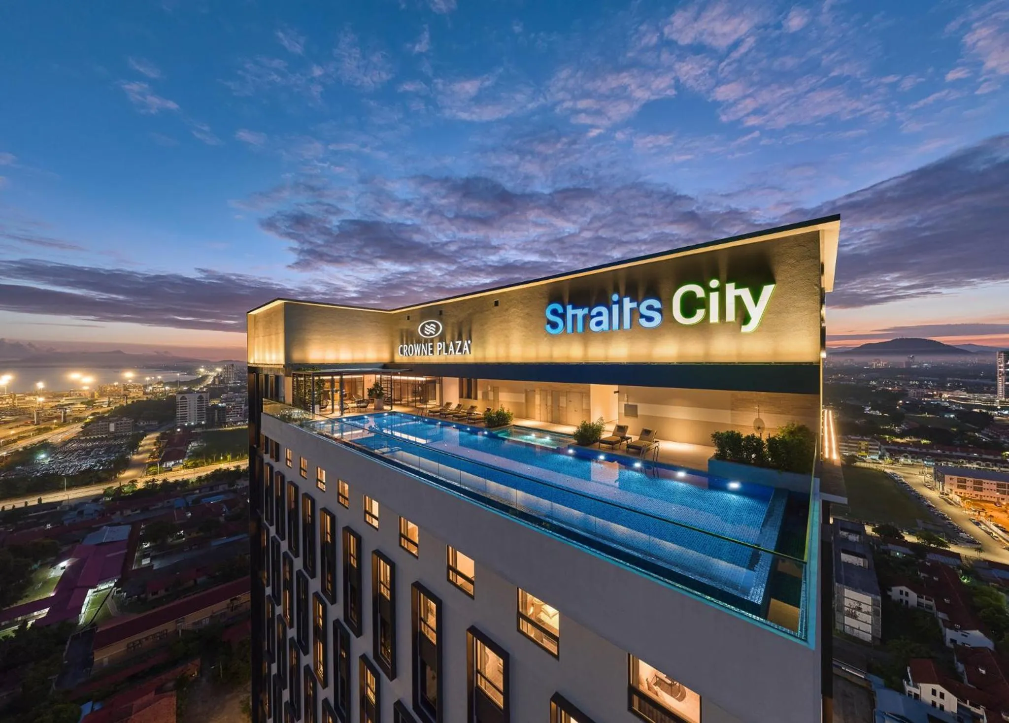 Property building in Crowne Plaza Penang Straits City by IHG