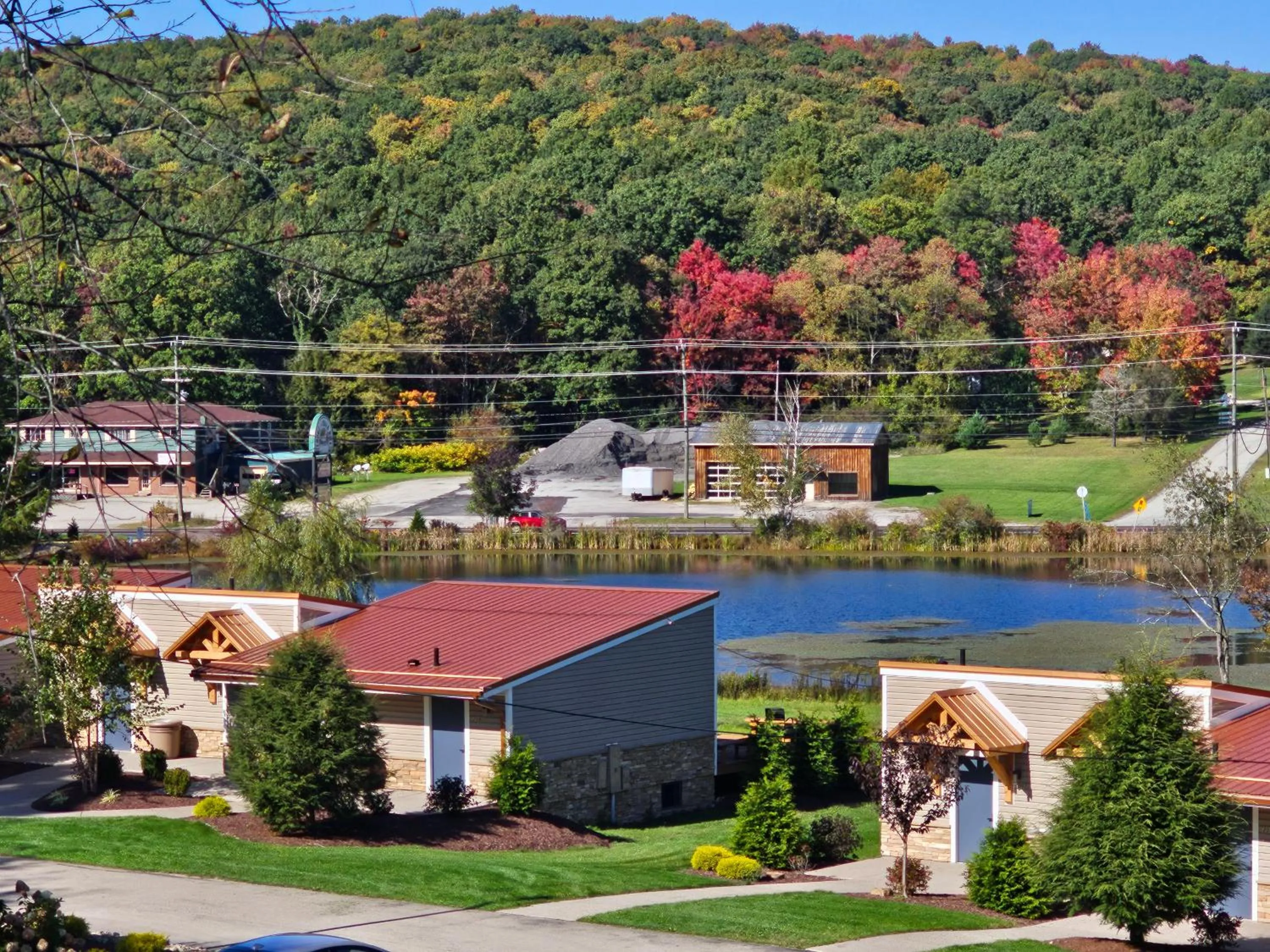 Spring in Lodge at Chalk Hill