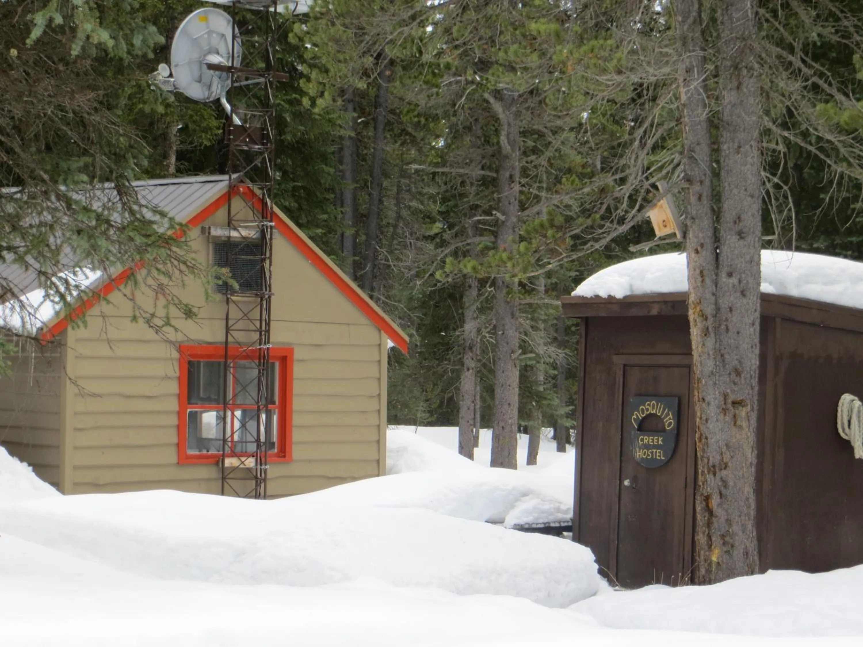 Facade/entrance in HI Mosquito Creek - Wilderness Hostel