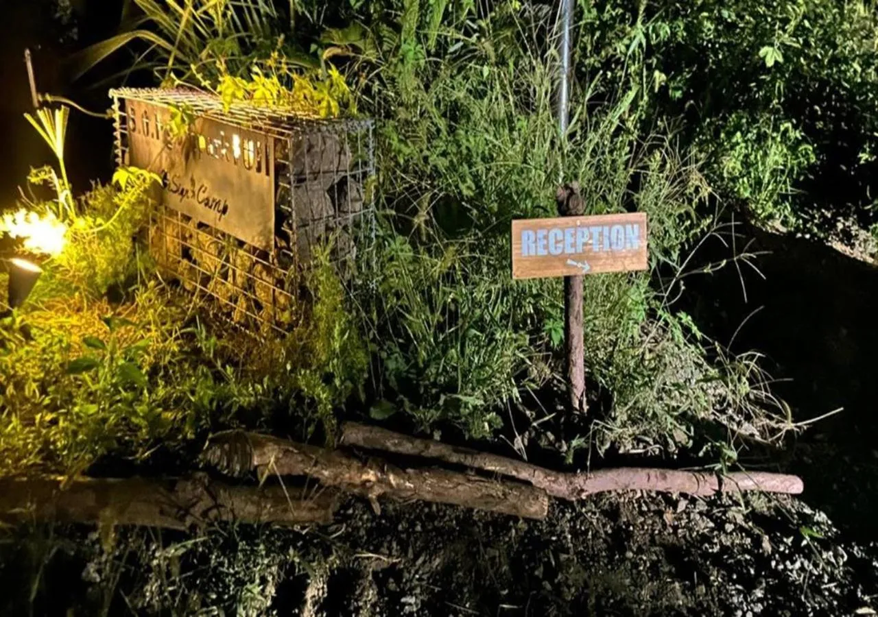 Area and facilities in glampark S.O.P Fuji Kawaguchi Lake