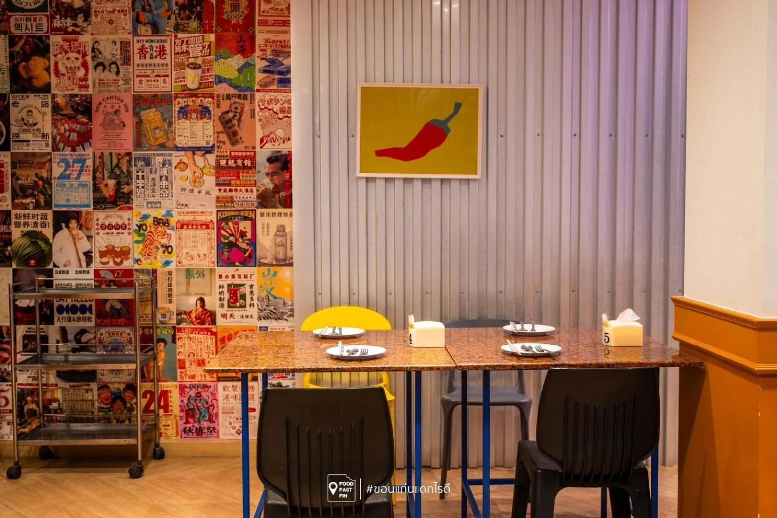 Restaurant/places to eat in Chaipat Hotel