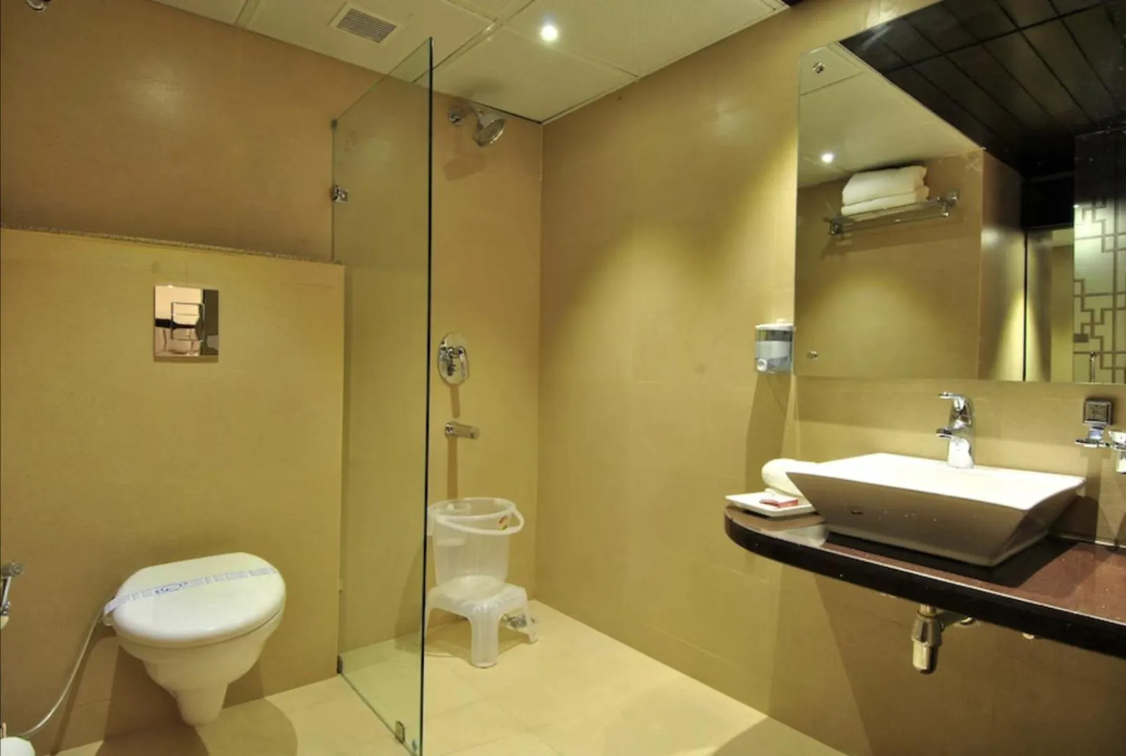Bathroom in Hotel Sai Miracle - New Delhi