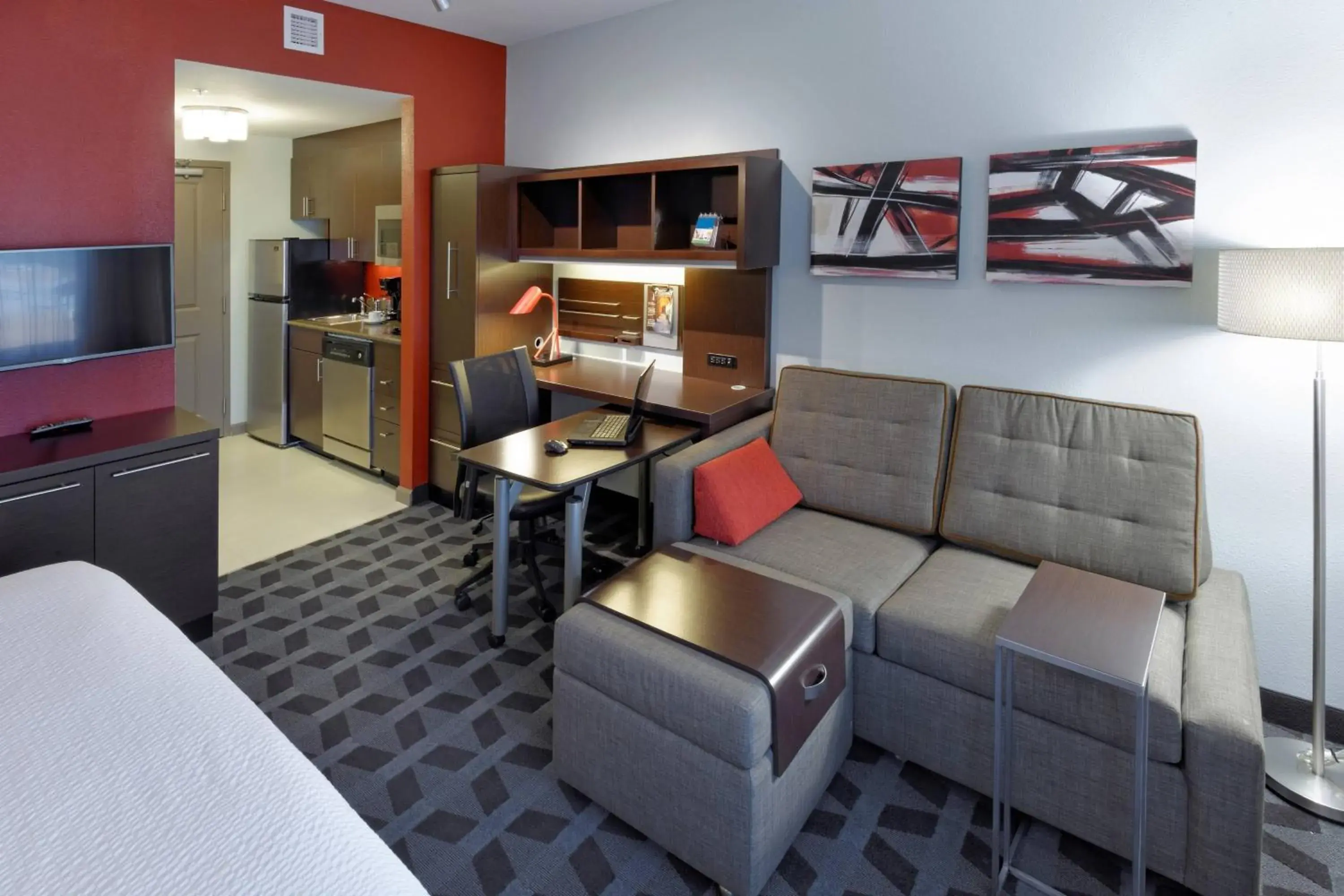 Queen Studio in TownePlace Suites by Marriott Springfield Queen Studio in TownePlace Suites by Marriott Springfield