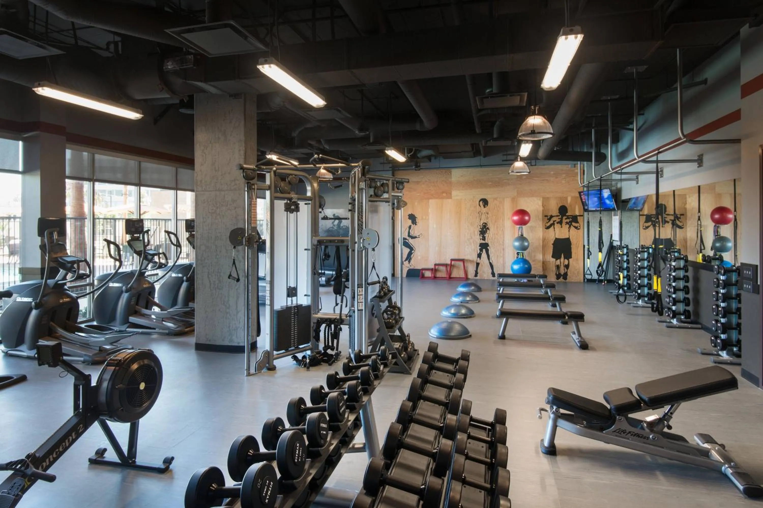 Fitness centre/facilities in Courtyard by Marriott Irvine Spectrum