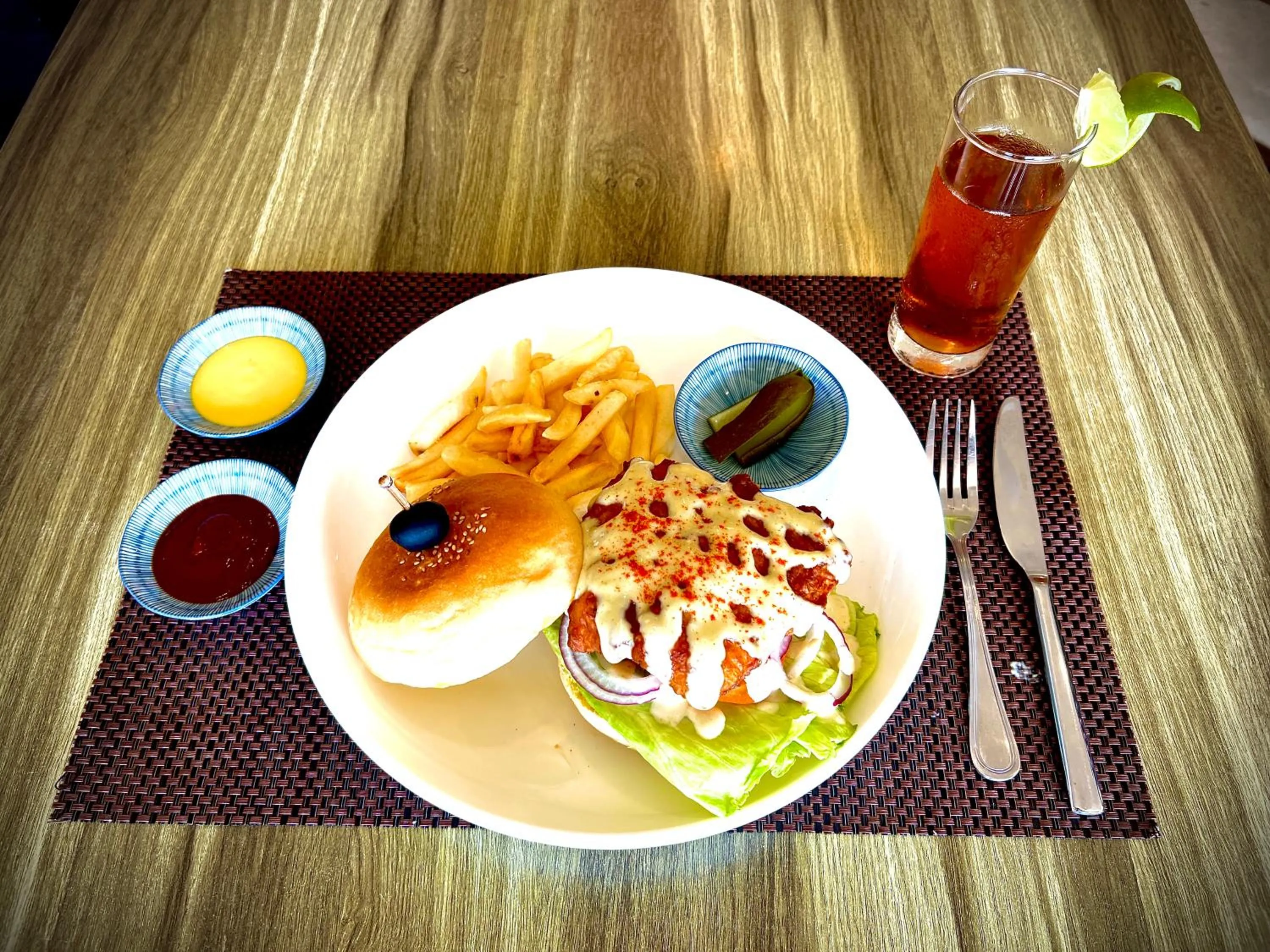 Food close-up in Sea Passion Hotel