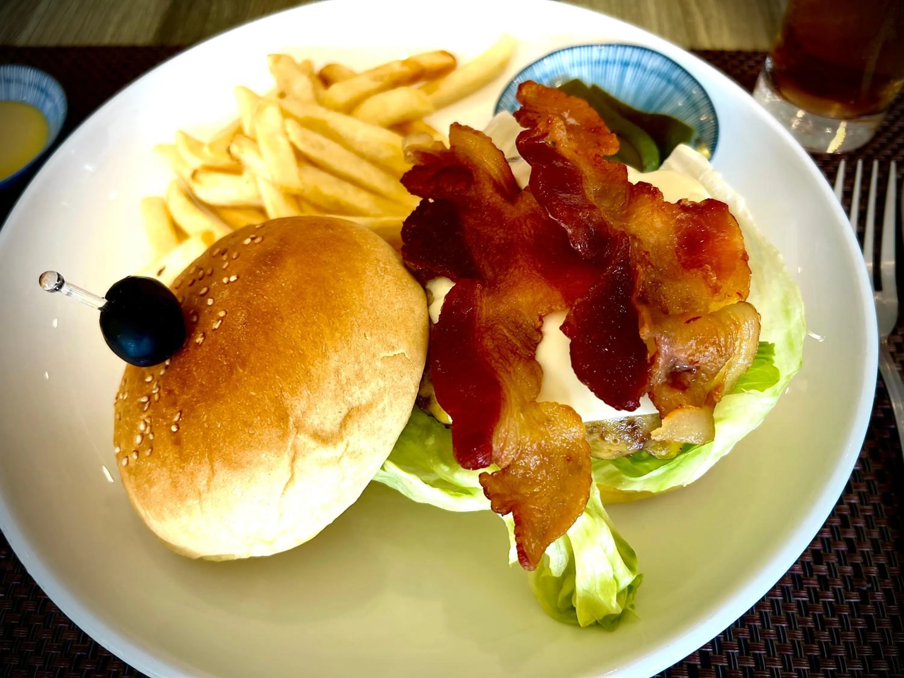 Food close-up in Sea Passion Hotel