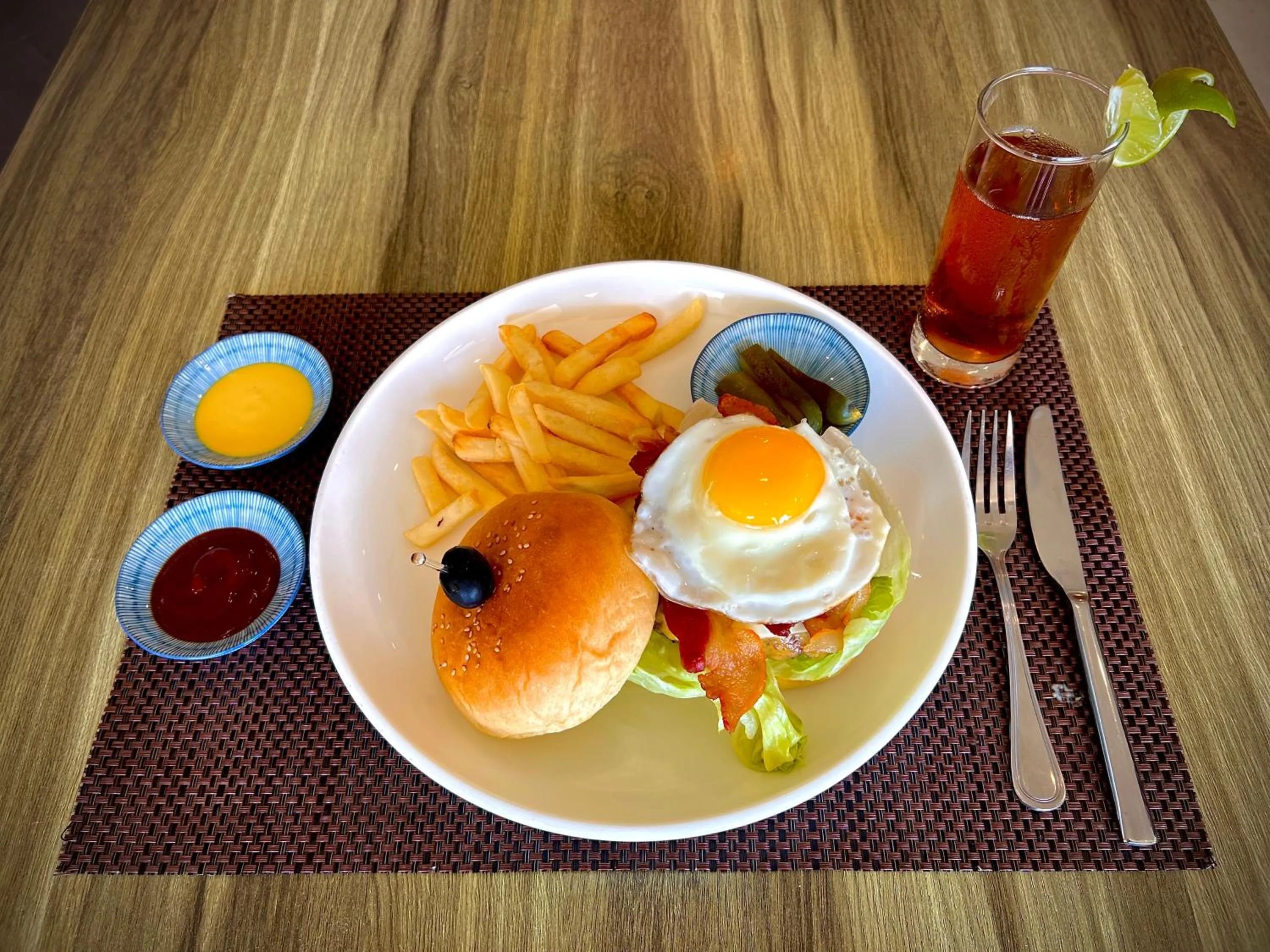 Food close-up in Sea Passion Hotel