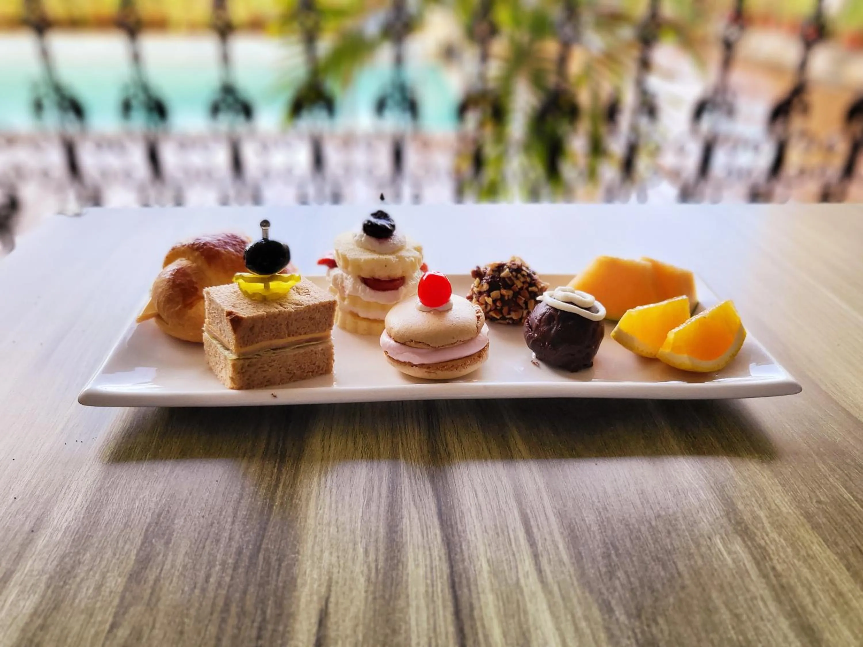 Food in Sea Passion Hotel