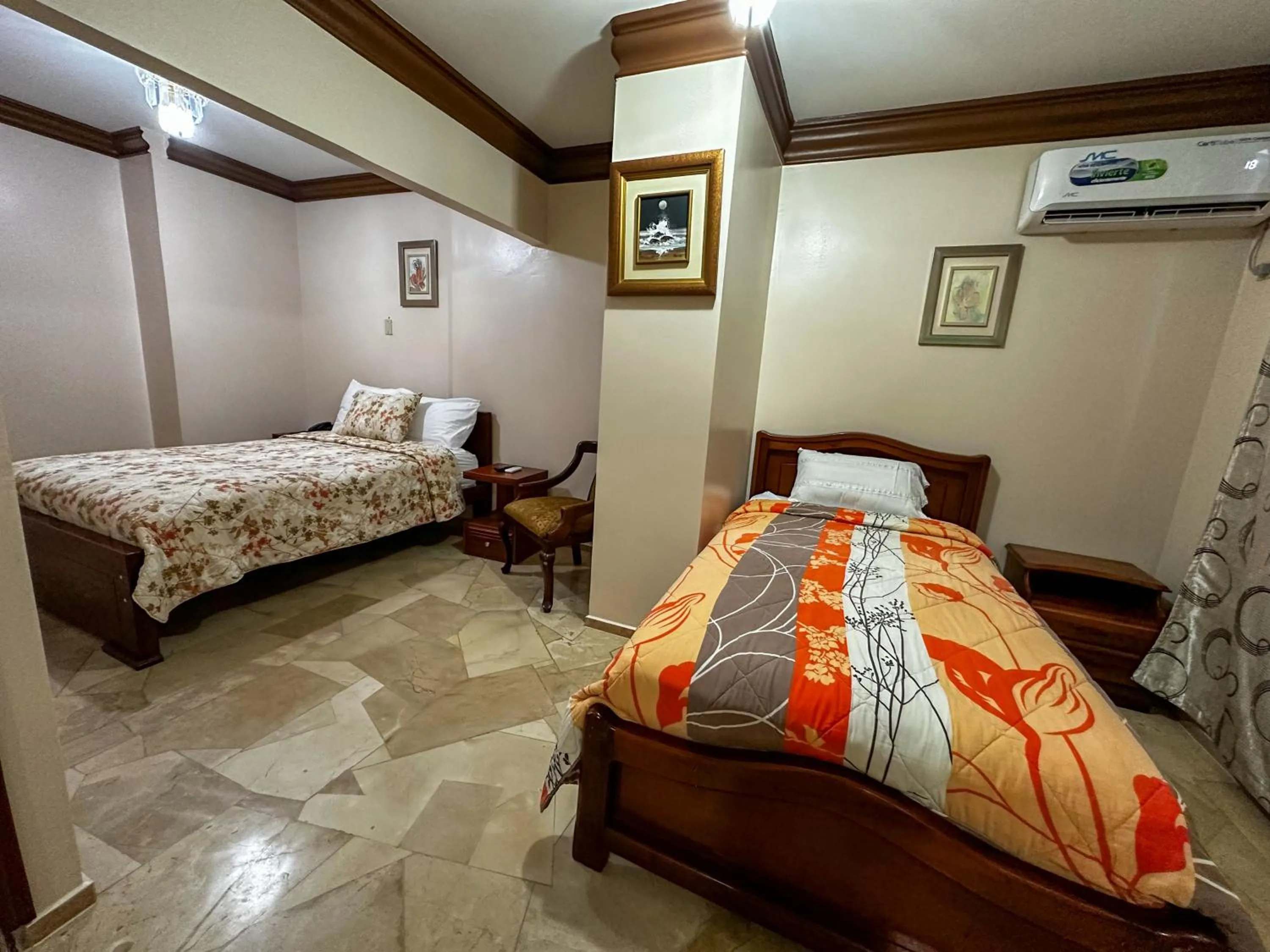 Bed in Hotel Bucaneiro