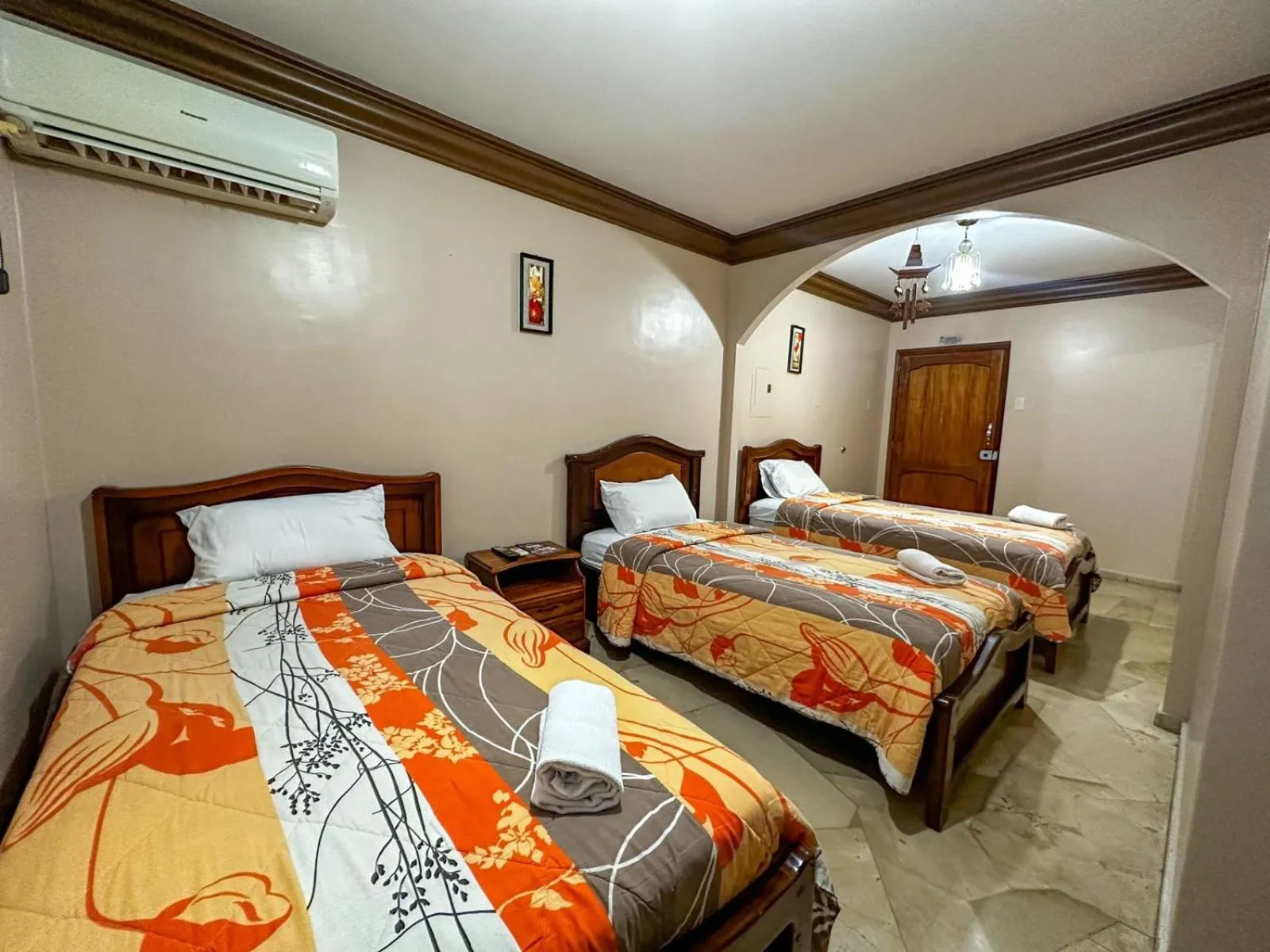 Bed in Hotel Bucaneiro