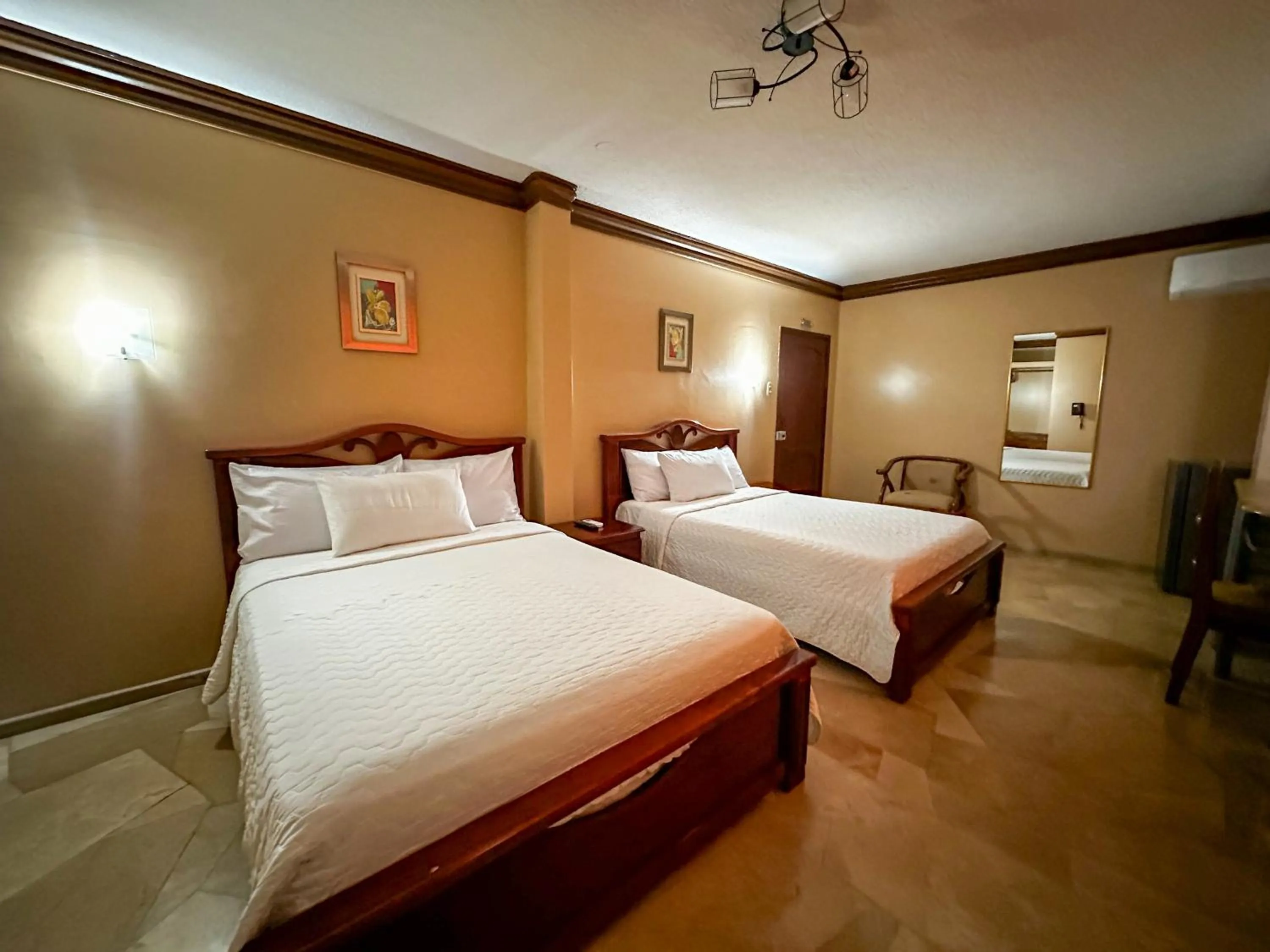 Bed in Hotel Bucaneiro