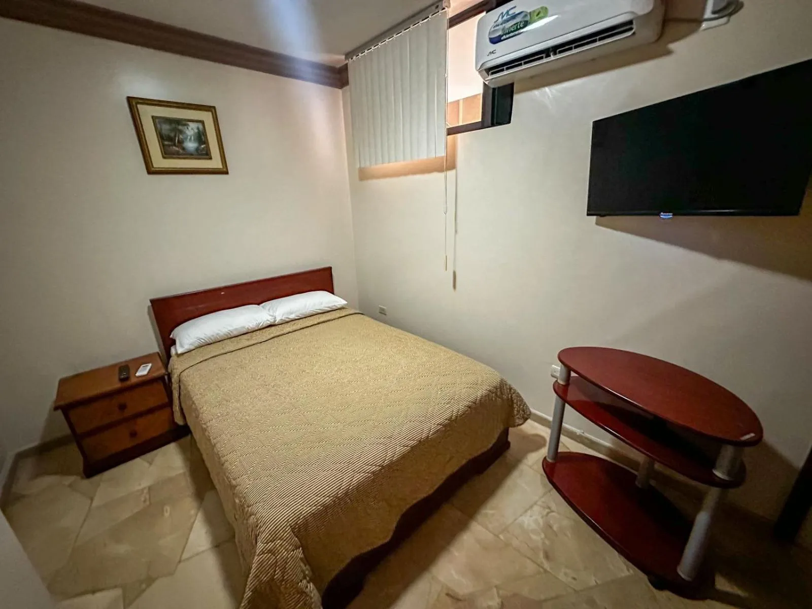 Bed in Hotel Bucaneiro