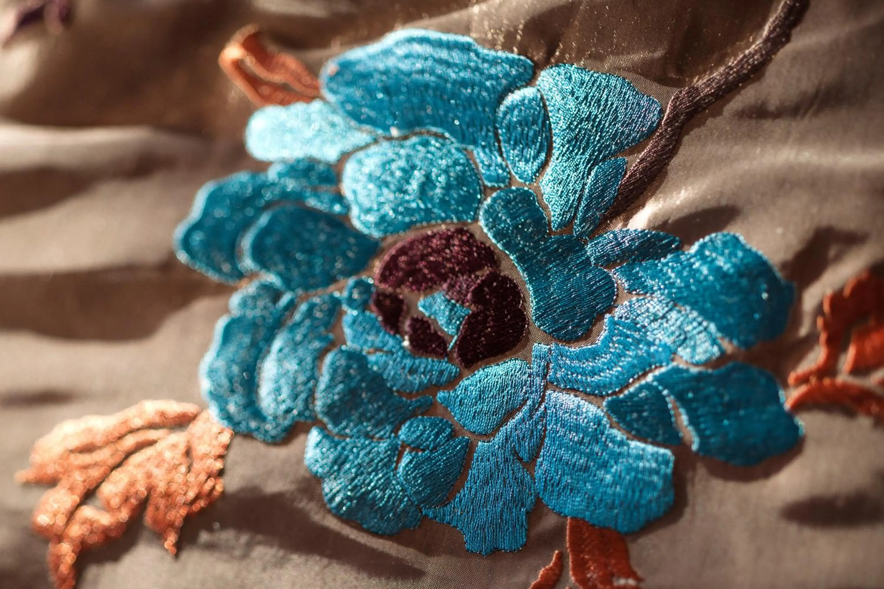 Decorative detail in Mandarin Oriental Pudong, Shanghai