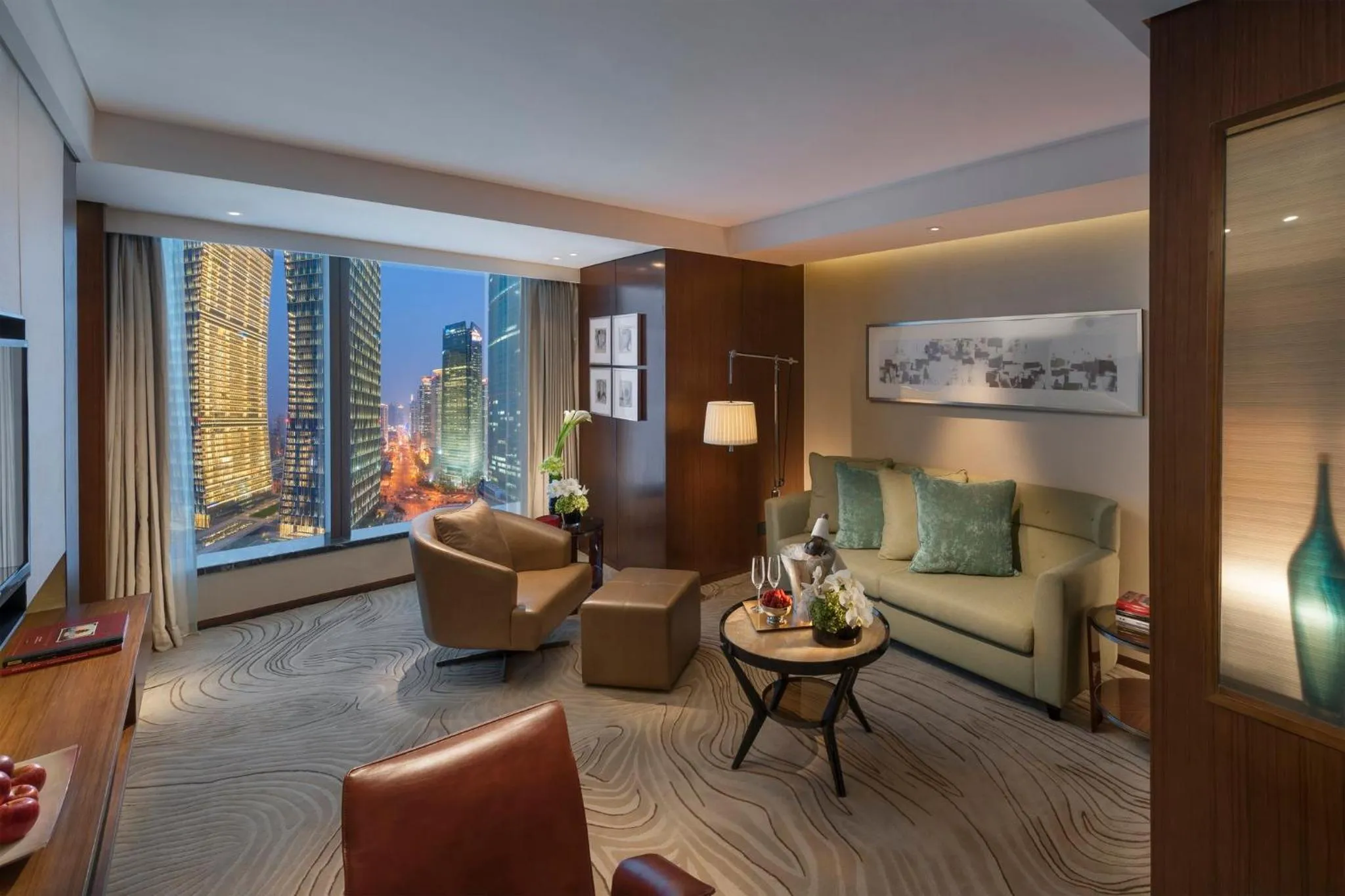 Photo of the whole room in Mandarin Oriental Pudong, Shanghai