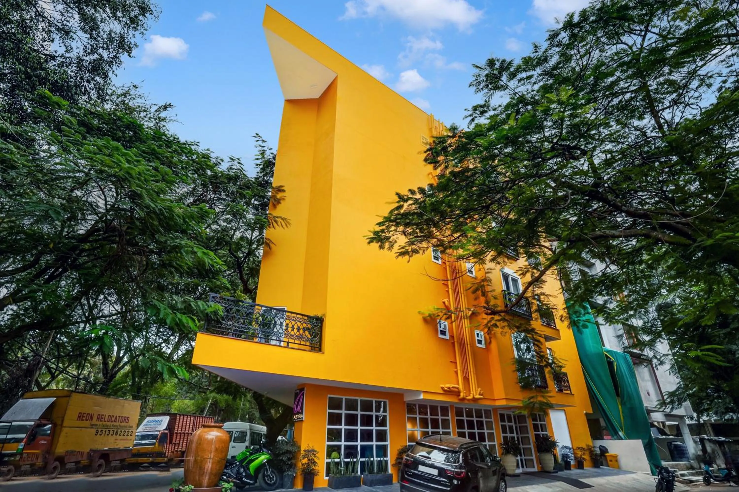 Facade/entrance in Astra Hotels & Suites - Koramangala