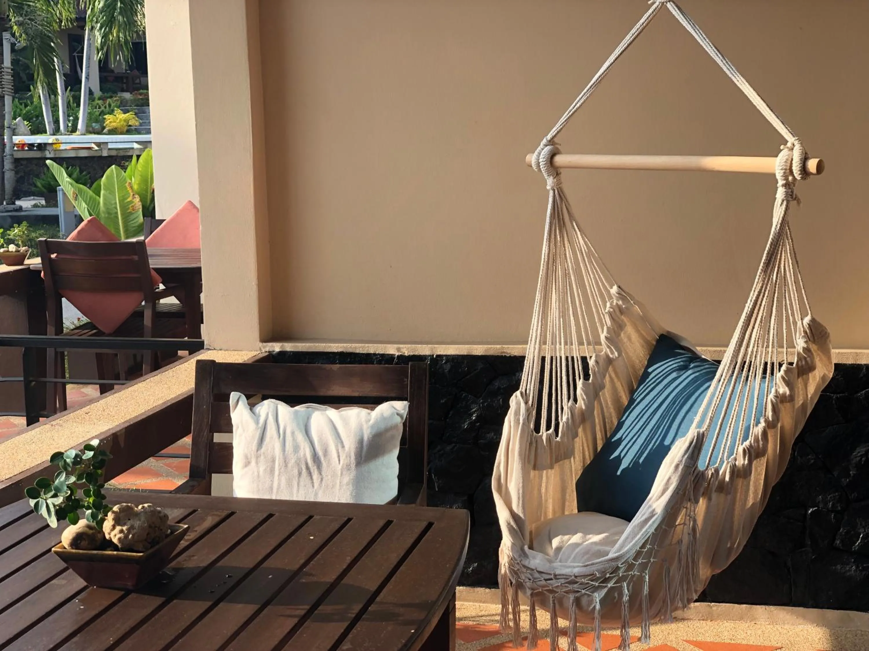 Patio in Royal Beach Boutique Resort & Spa Koh Samui