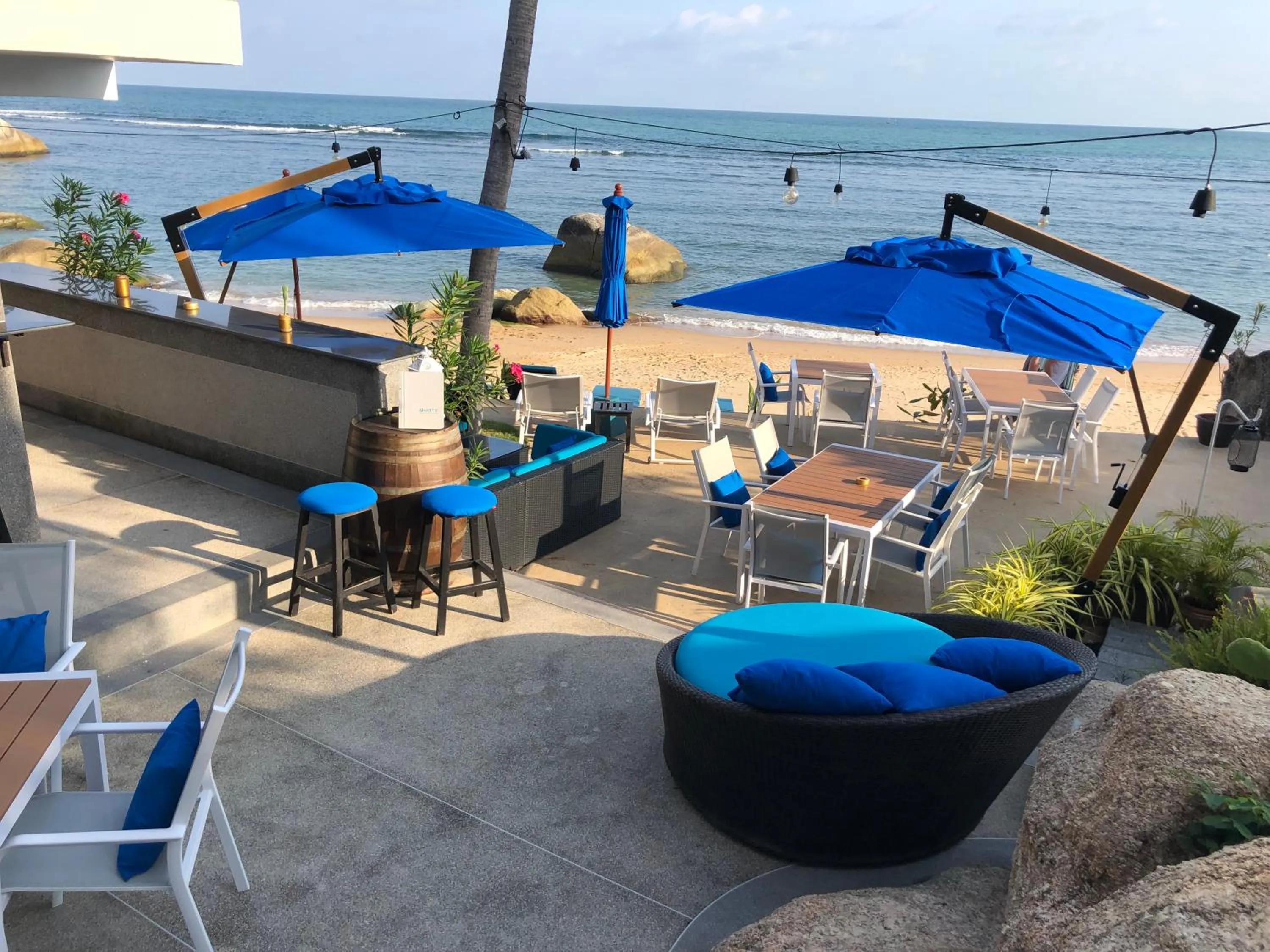 Beach in Royal Beach Boutique Resort & Spa Koh Samui