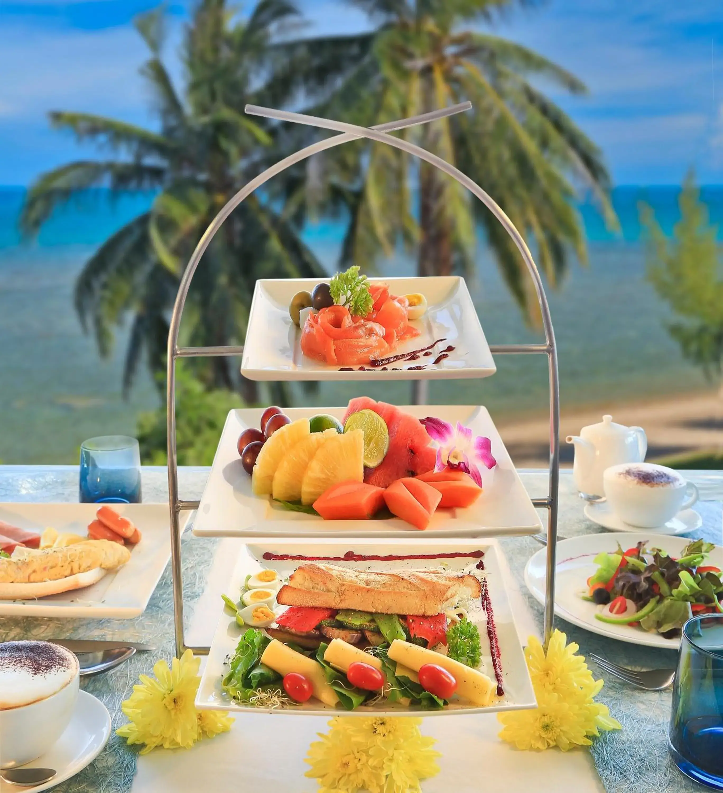 Breakfast in Royal Beach Boutique Resort & Spa Koh Samui Breakfast in Royal Beach Boutique Resort & Spa Koh Samui