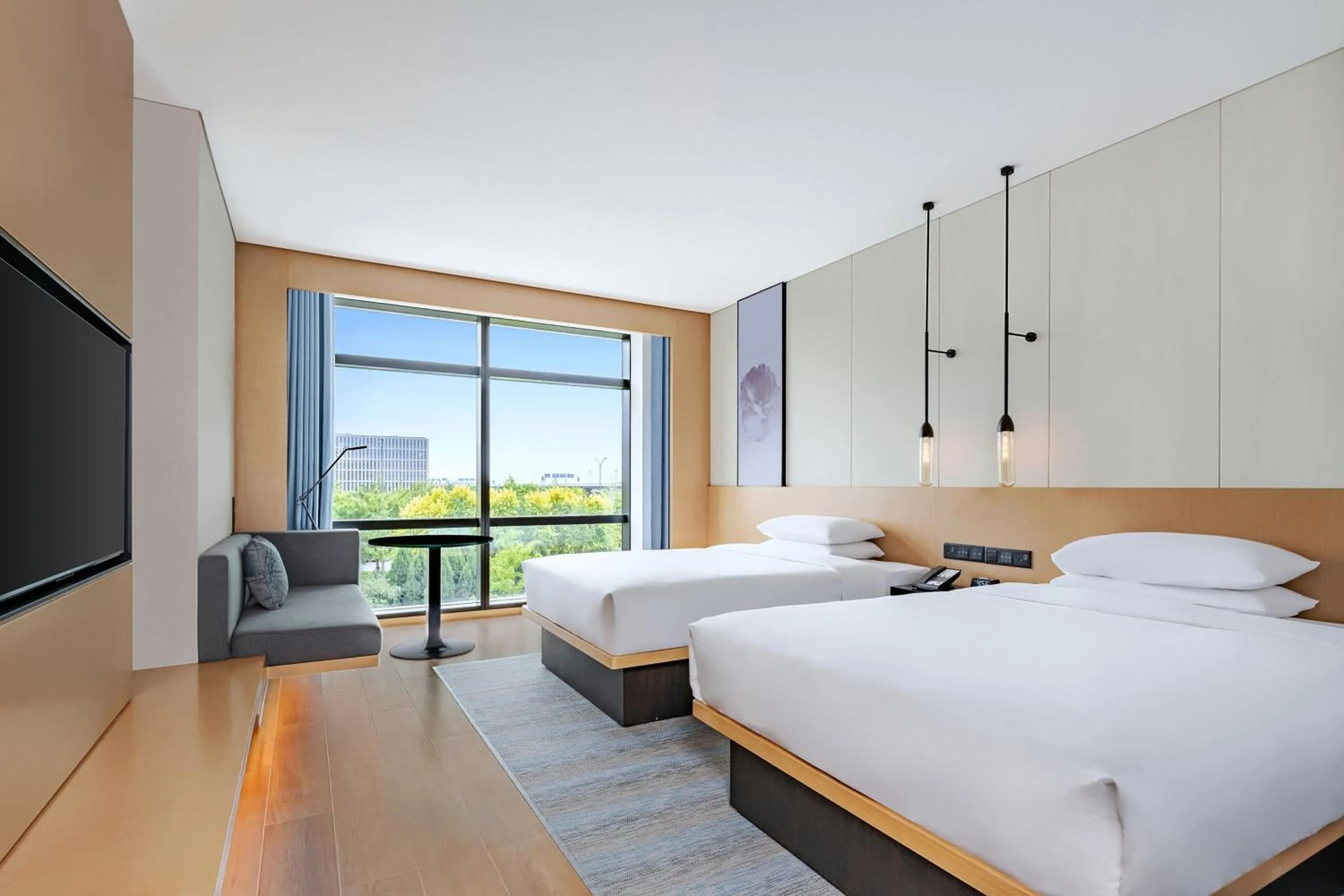 Photo of the whole room, Bed in Fairfield by Marriott Beijing Daxing Airport